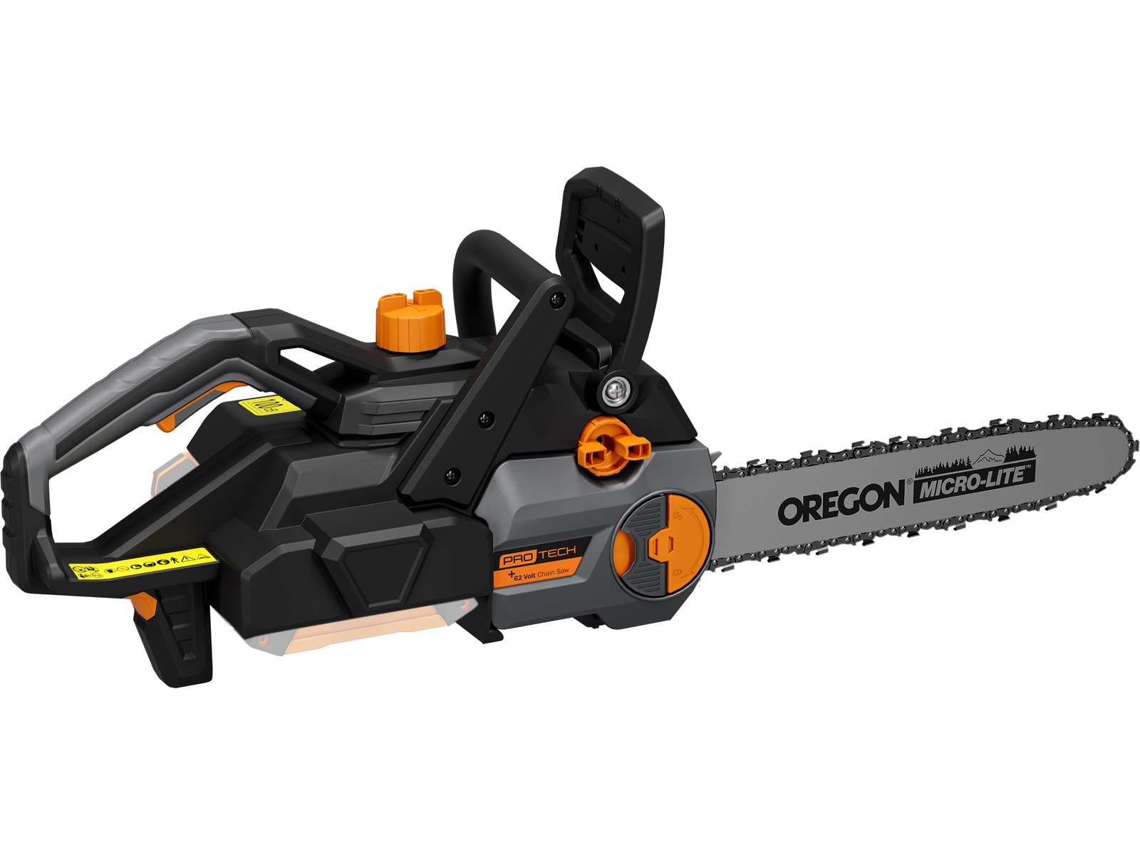 Protech +62 Volt børsteløs motorsag uten batteri Motorsager