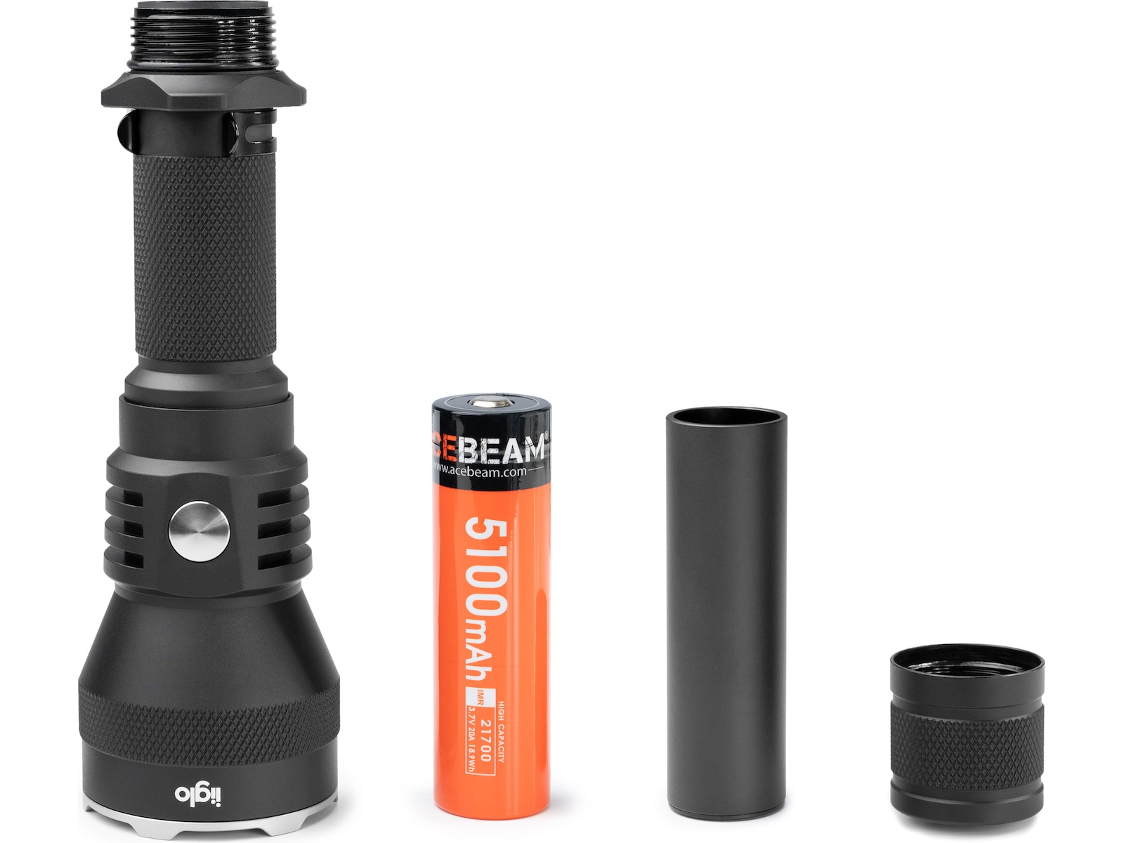 iiglo Lommelykt 4000 lumen Hodelykter & lommelykter