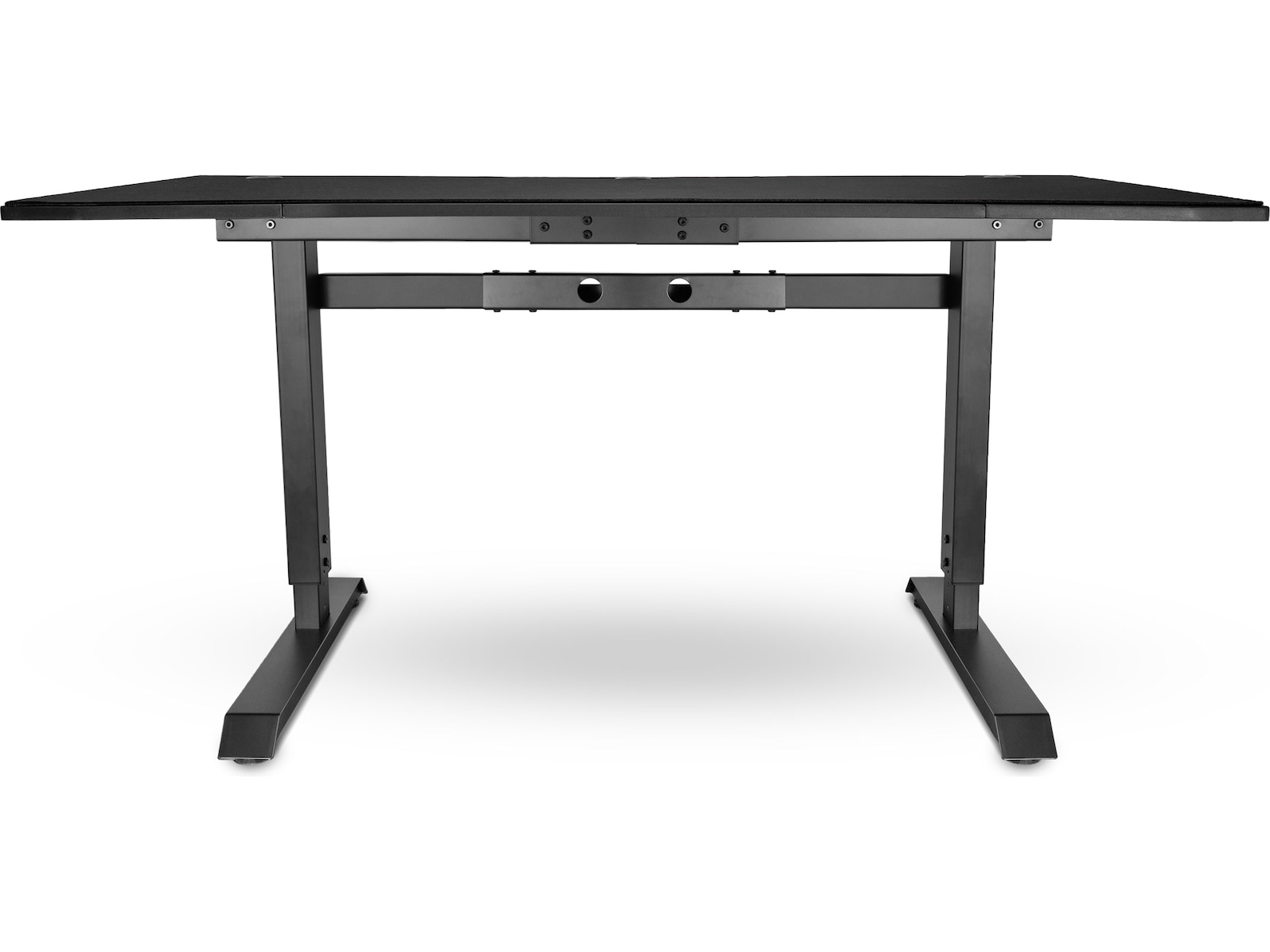 Svive Altair Gaming Desk matt sort med sorte sømmer Gamingdesk