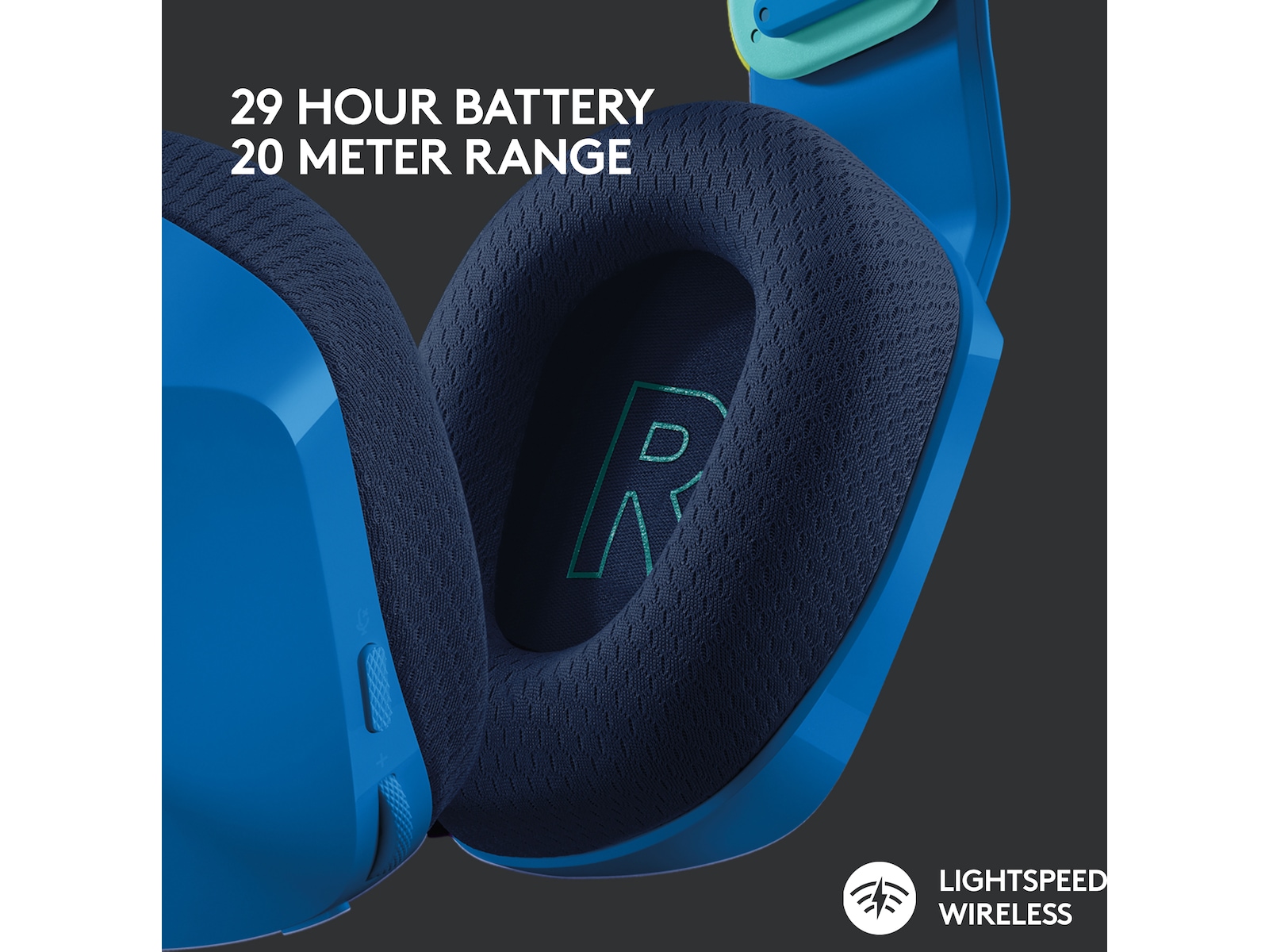 Logitech G733 LIGHTSPEED Trådløst Gaming Headset (blå) Gamingheadset