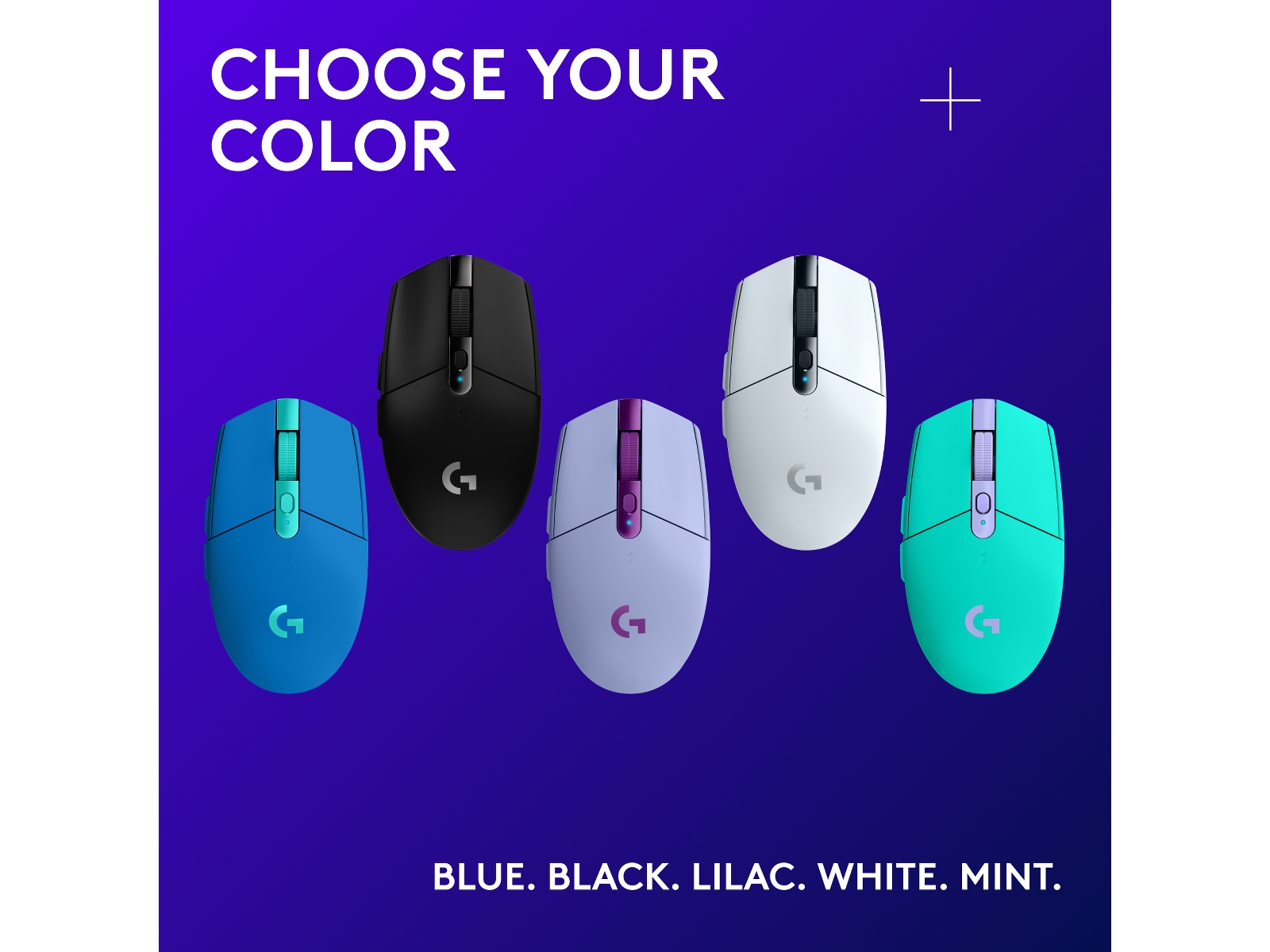 Logitech G305 LIGHTSPEED Trådløs Gamingmus (blå) Gamingmus