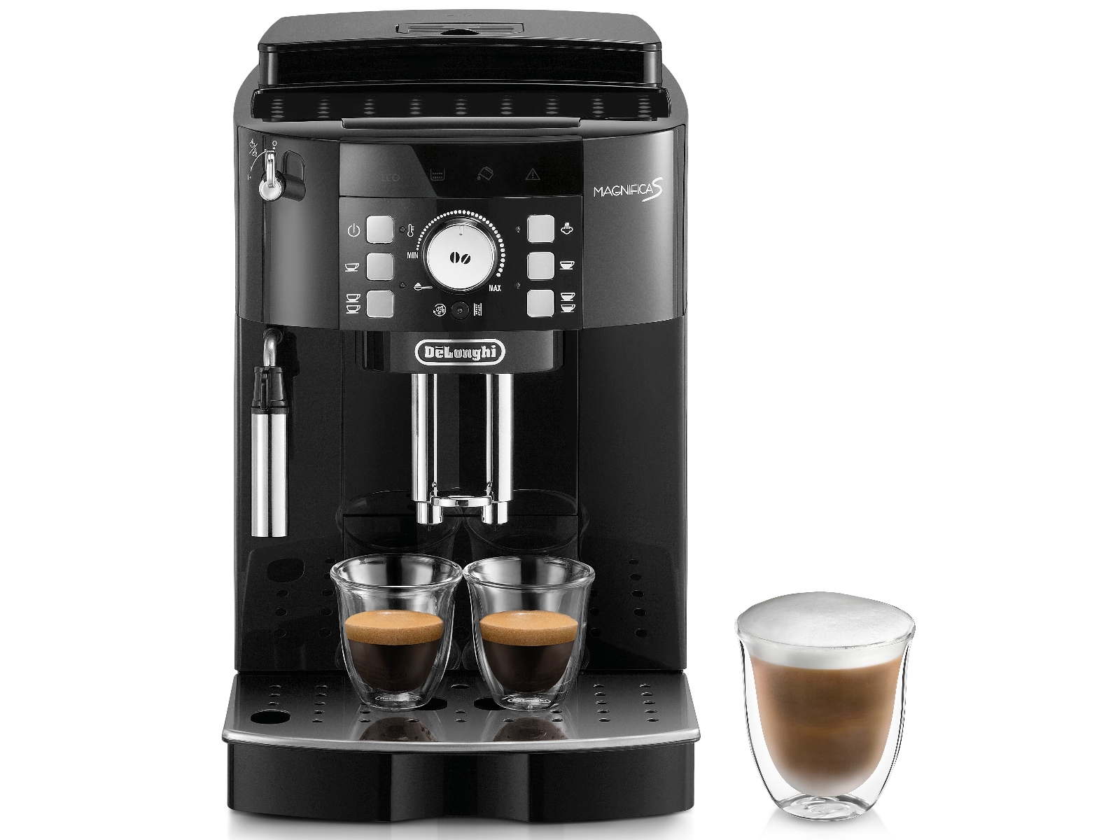 DeLonghi Magnifica S ECAM 21.117.B Espressomaskin (sort) Espressomaskiner