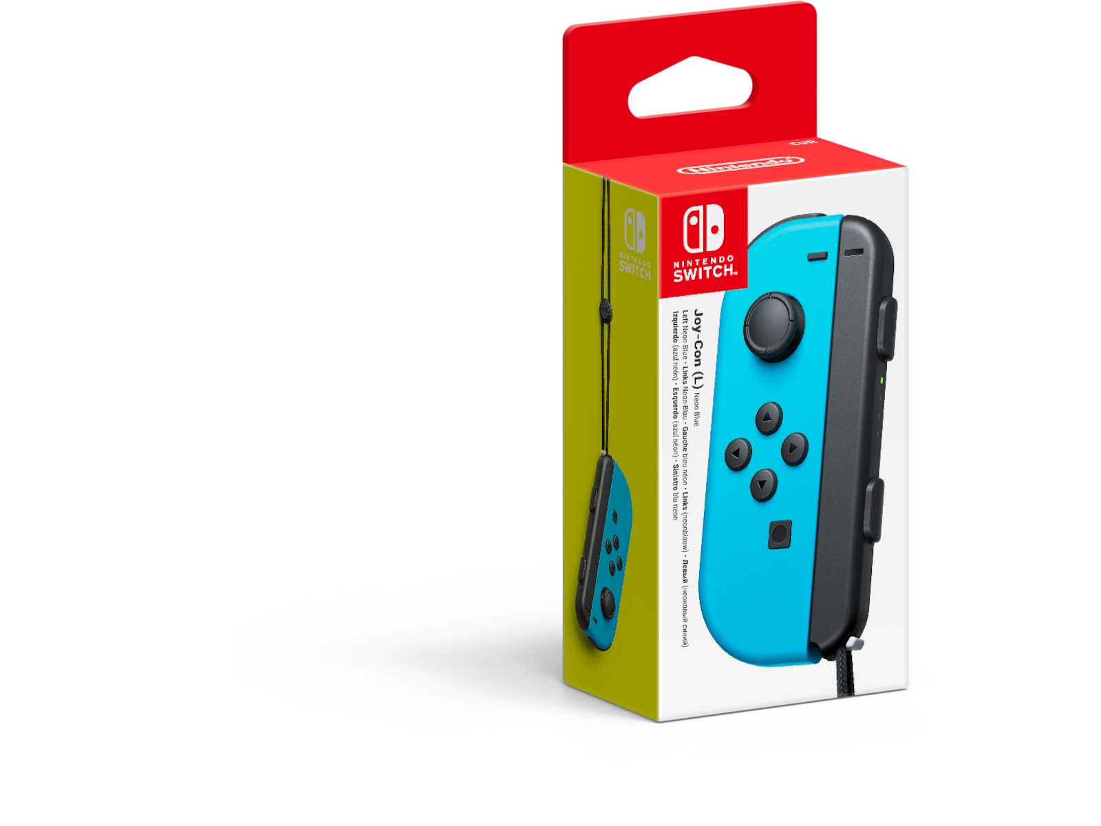 Nintendo Switch Joy-Con Left (Neon Blue) Tilbehør til spillkonsoller