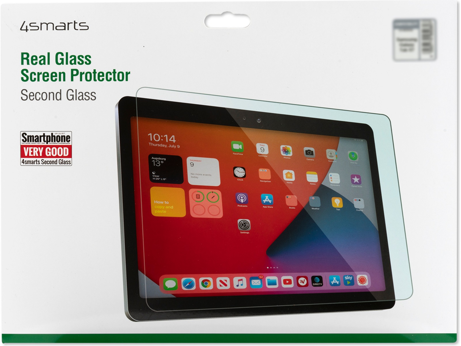 4smarts Galaxy Tab Active 3 Skjermbeskytter Skjermbeskyttelse nettbrett