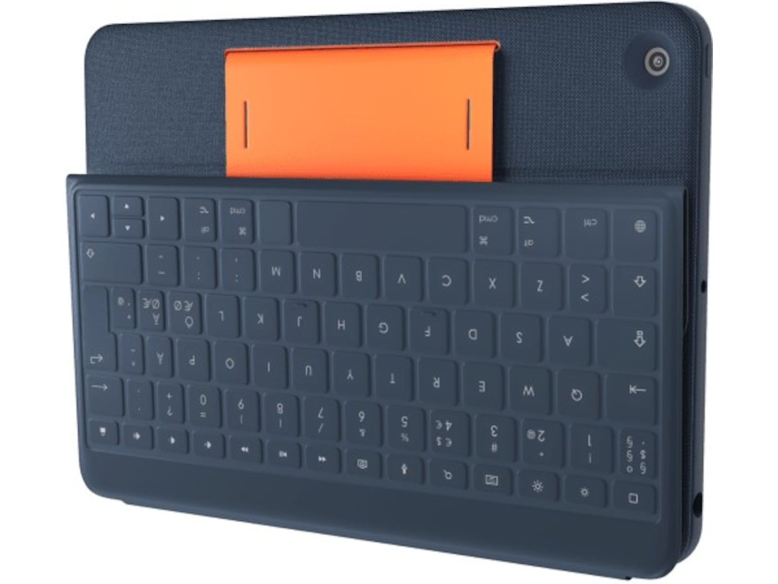 Logitech iPad 10,2" (2020) Rugged Combo 3 (blå) Tastaturdeksel, nordisk layout, passer iPad 10,2" (7-9. gen)