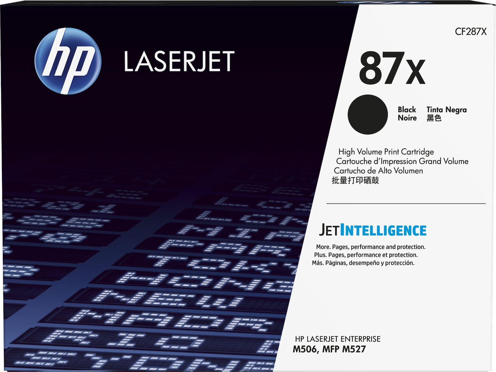HP Toner 87X Sort Lasertoner