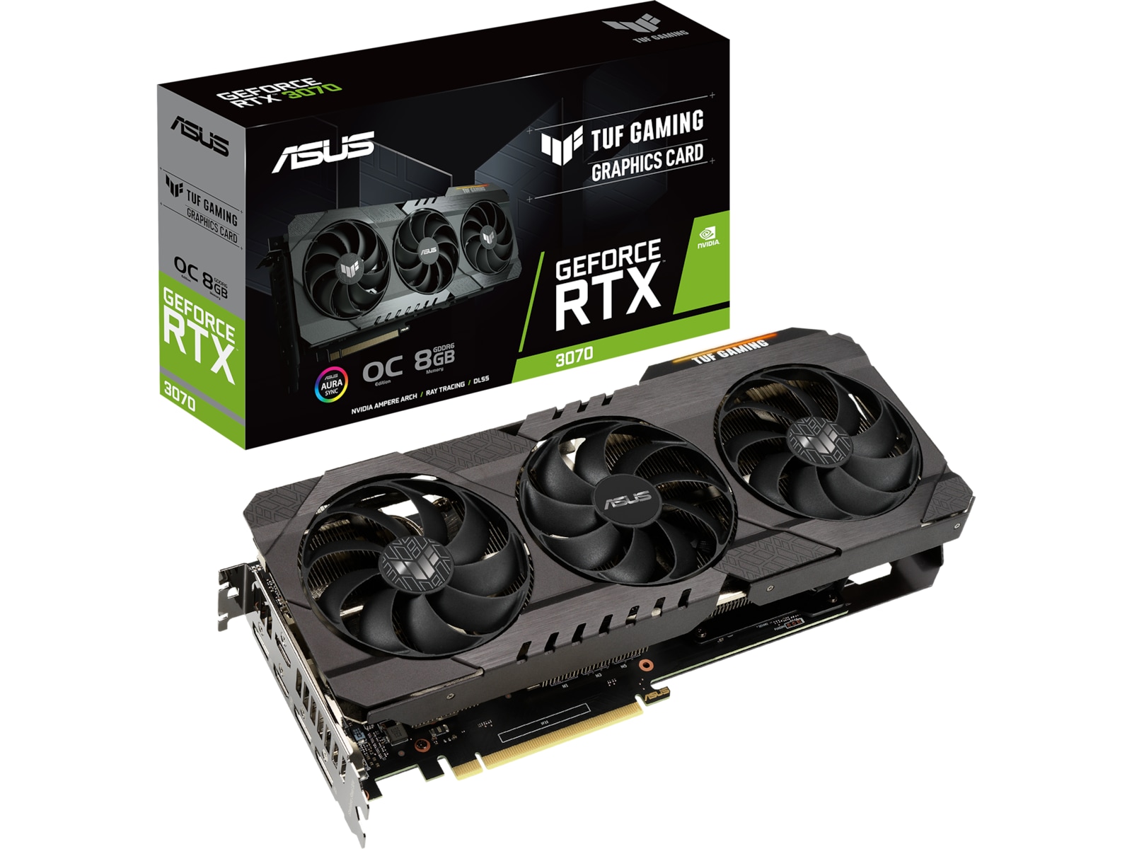 ASUS GeForce RTX 3070 TUF OC  -B-Grade Demo skjermkort