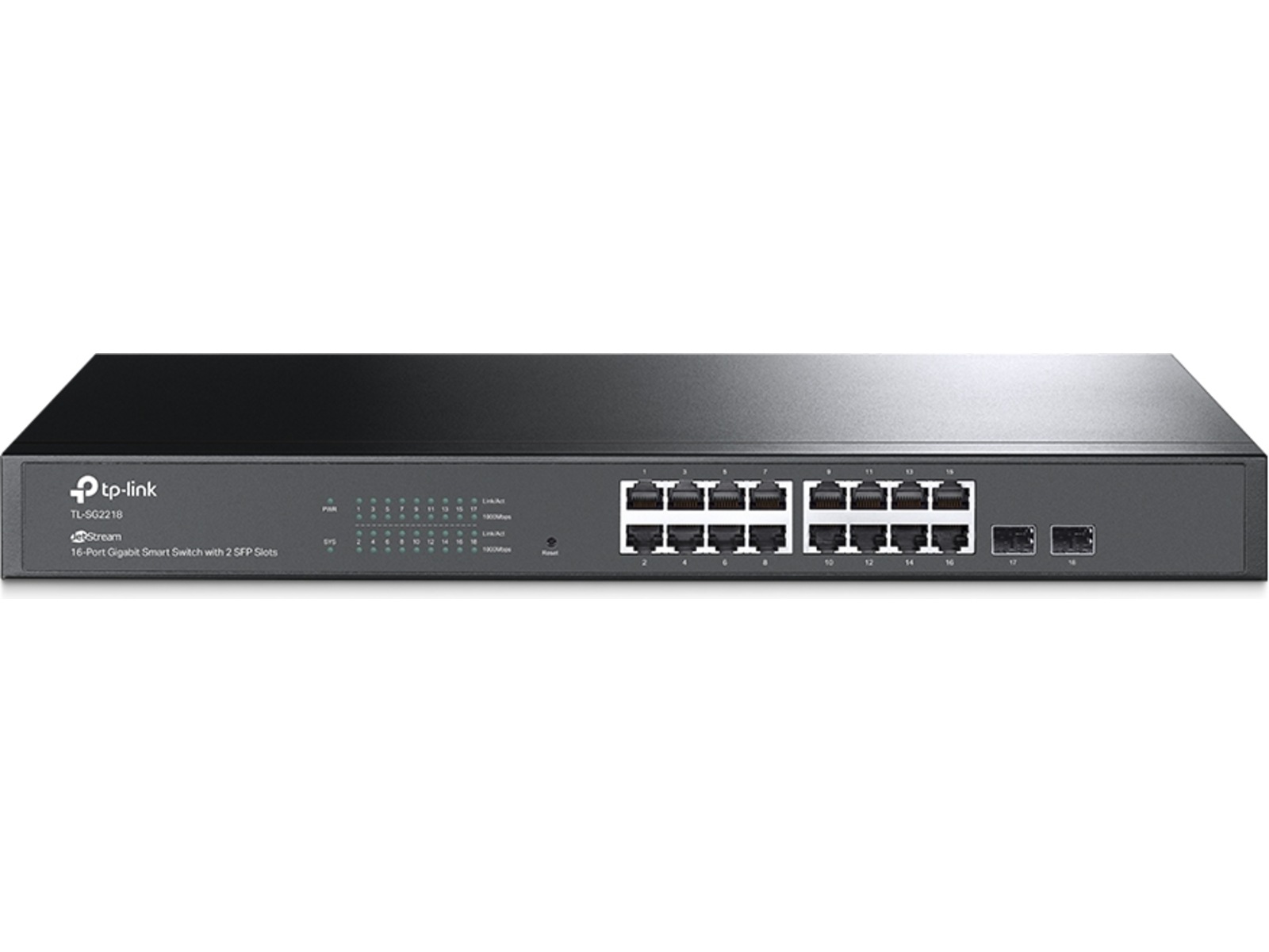 TP-Link TL-SG2218 Gigabit Switch 16P 16P Gigabit, 2P Gigabit SFP, Omada Cloud Access, Omada App, ZTP