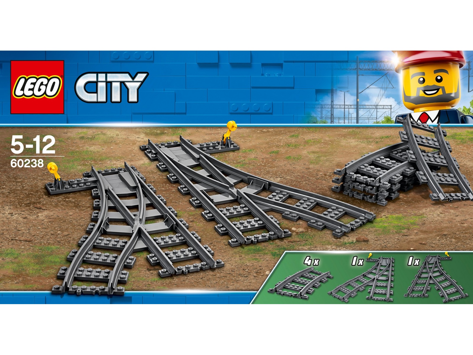 LEGO Sporveksler 60238 LEGO