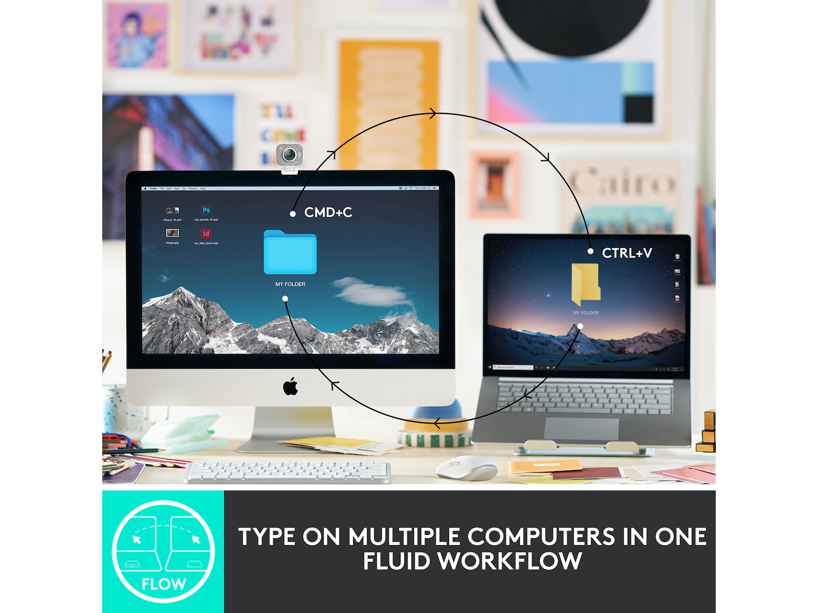 Logitech MX Keys Mini - ROSE Tastatur