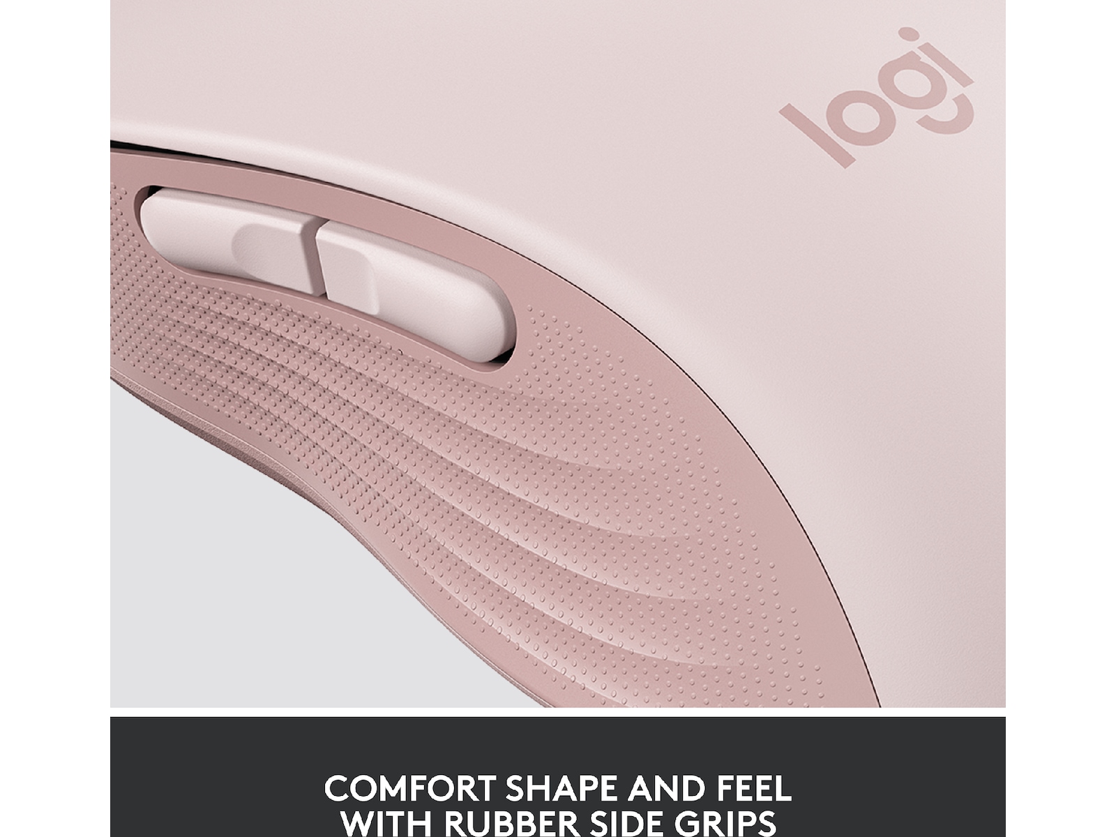 Logitech Signature M650 Medium  trådløs mus Rosa Mus