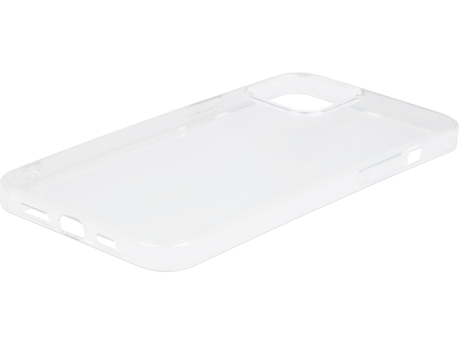 iiglo iPhone 15/14 Silikondeksel (gjennomsiktig) Mobildeksel