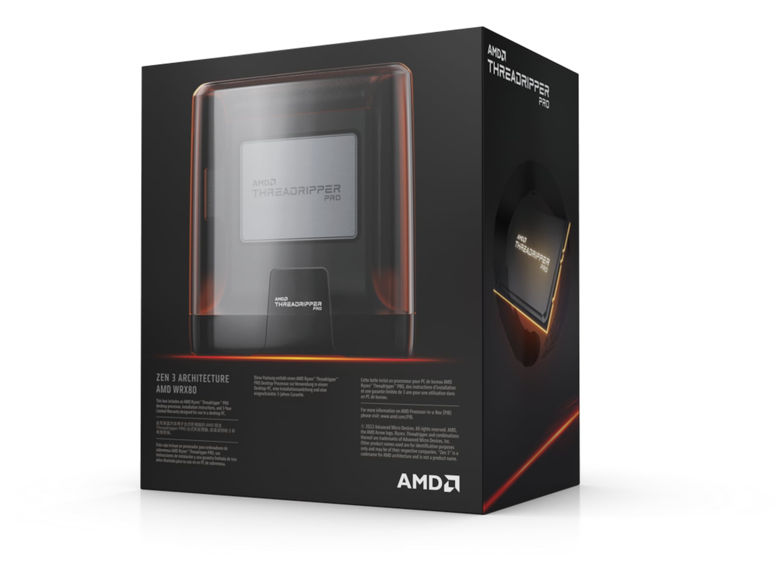 AMD Ryzen Threadripper 5965WX CPU Prosessorer