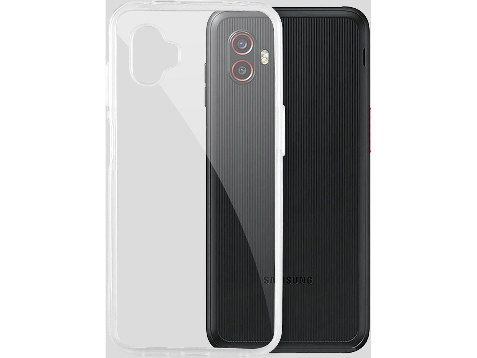 iiglo Galaxy Xcover 6 Pro Silikondeksel (gjennomsiktig) Mobildeksel