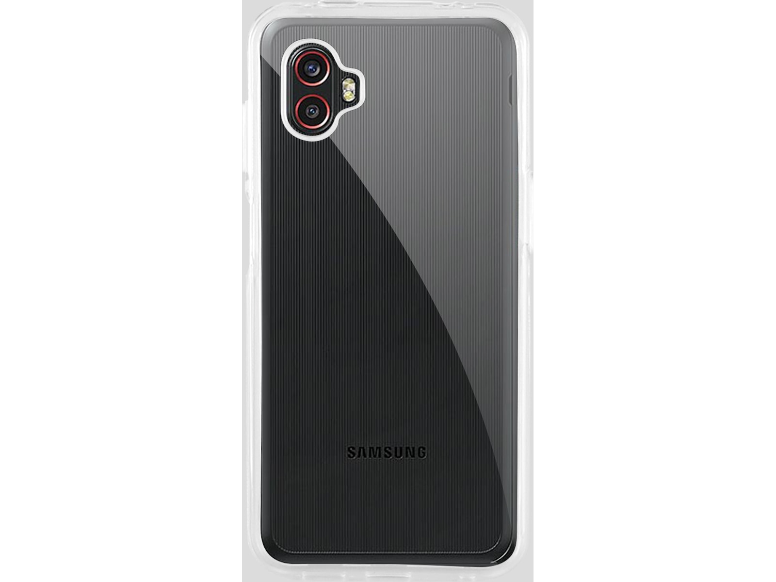 iiglo Galaxy Xcover 6 Pro Silikondeksel (gjennomsiktig) Mobildeksel