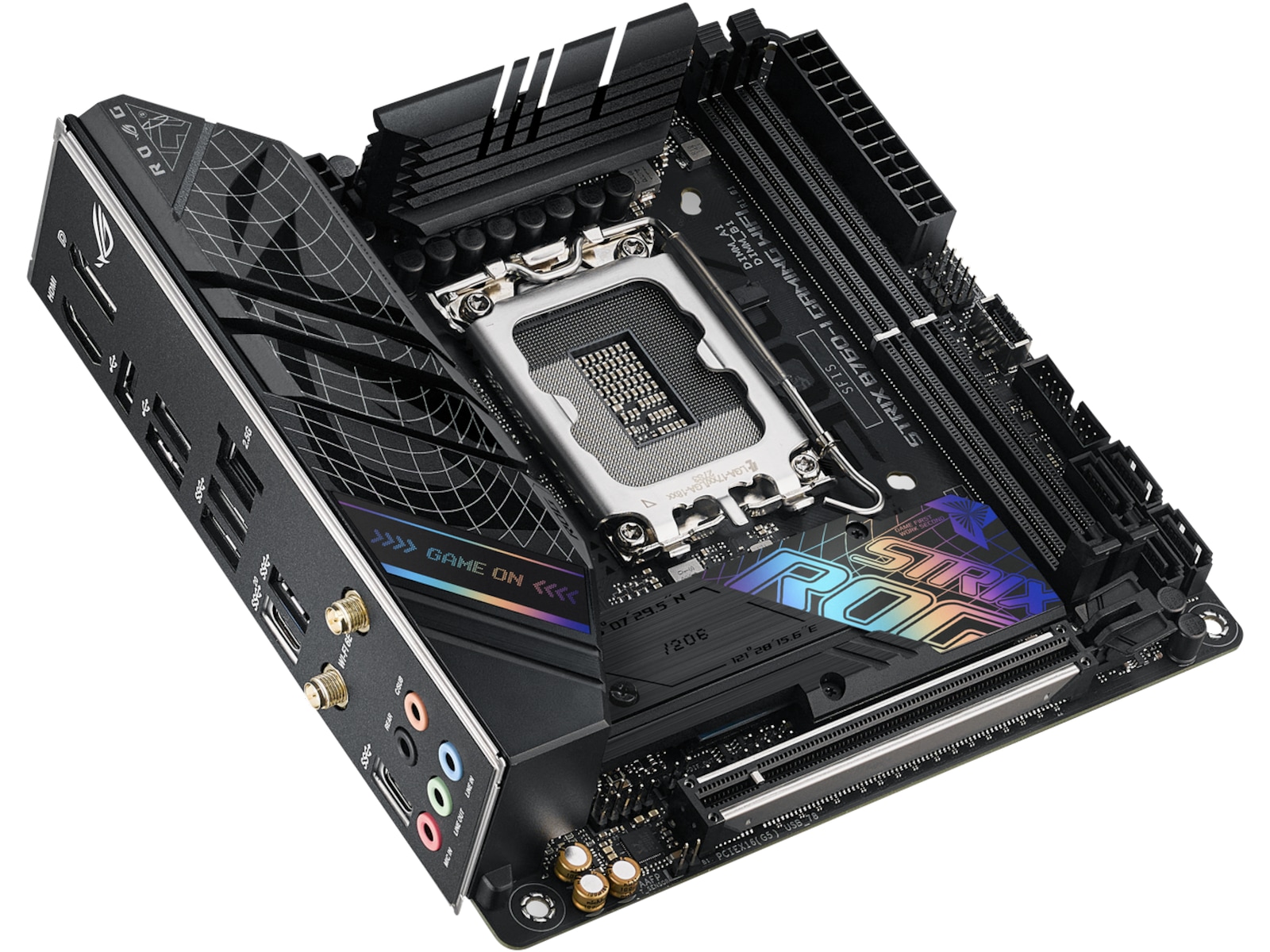 ASUS ROG STRIX B760-I GAMING WIFI Hovedkort Intel Socket