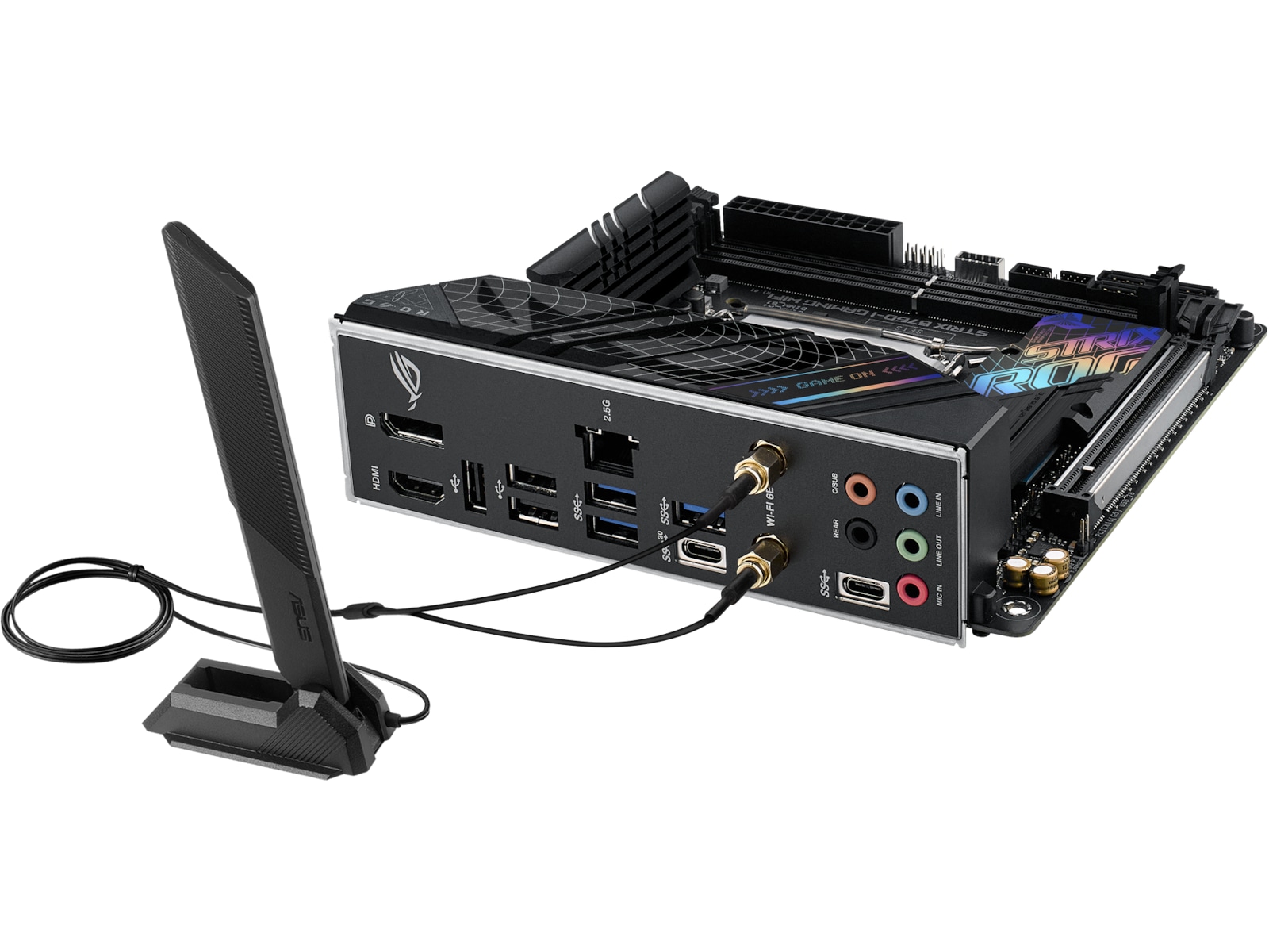 ASUS ROG STRIX B760-I GAMING WIFI Hovedkort Intel Socket