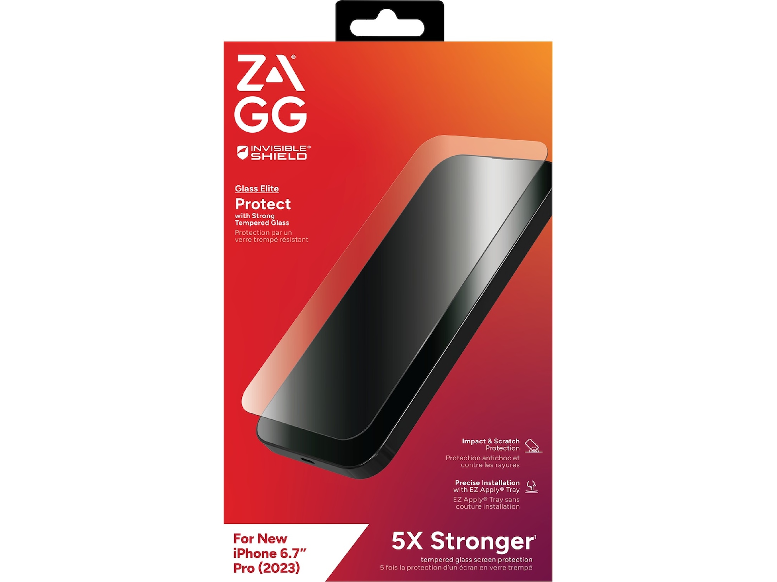 InvisibleShield Glass Elite iPhone 15 Pro Max Skjermbeskytter Skjermbeskytter