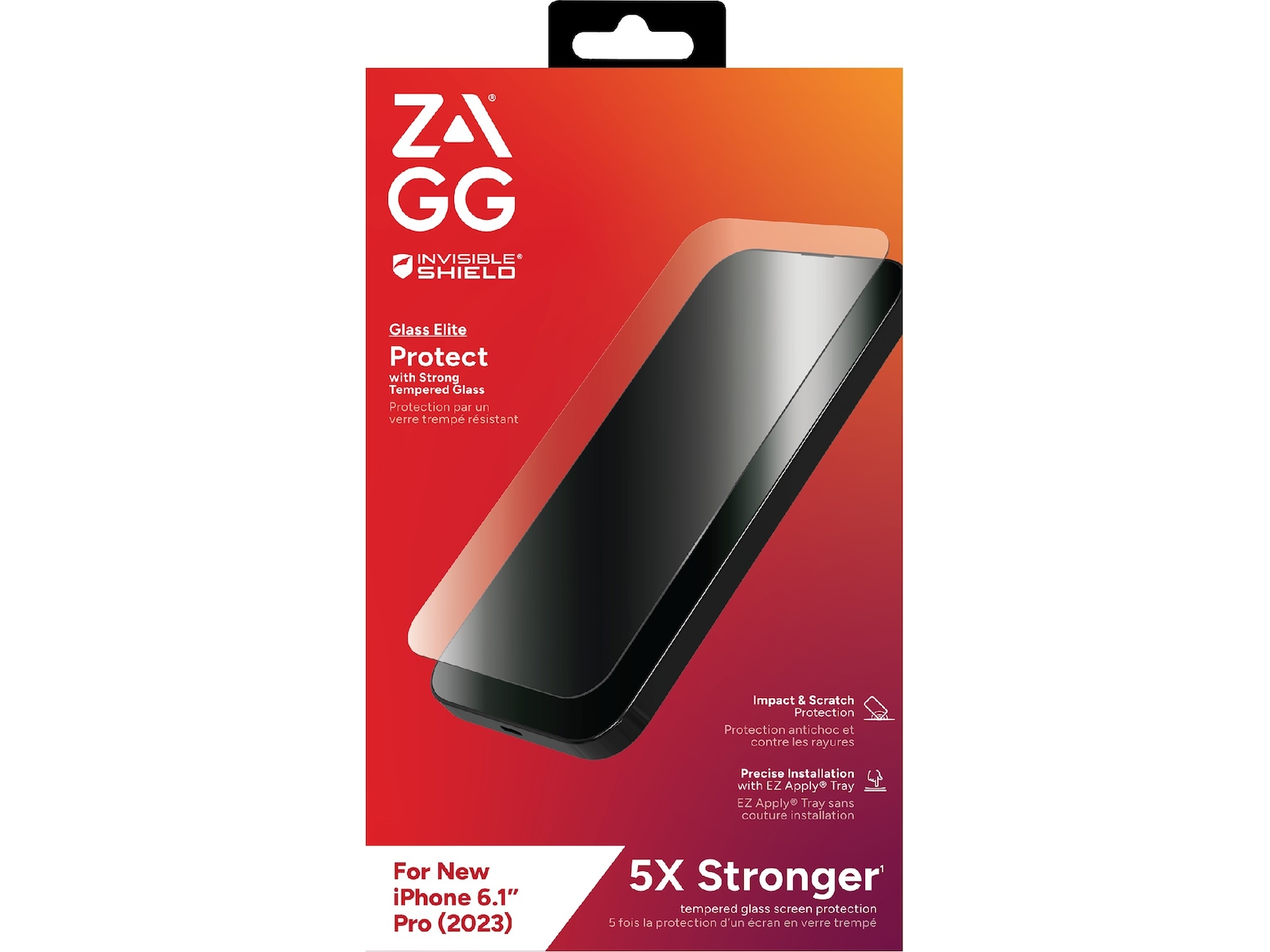 InvisibleShield Glass Elite iPhone 15 Pro Skjermbeskytter Skjermbeskytter