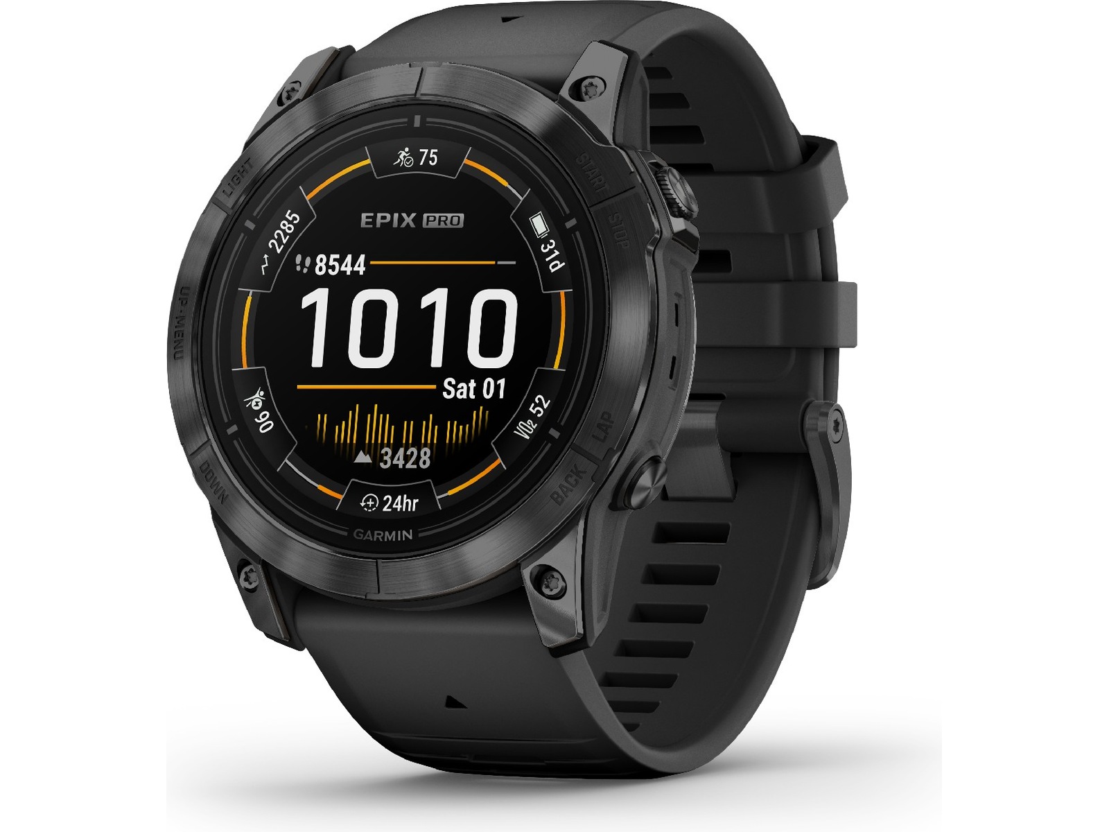 Garmin epix Pro (gen 2) 51mm GPS (slate gray/black) -B-Grade Demo klokker
