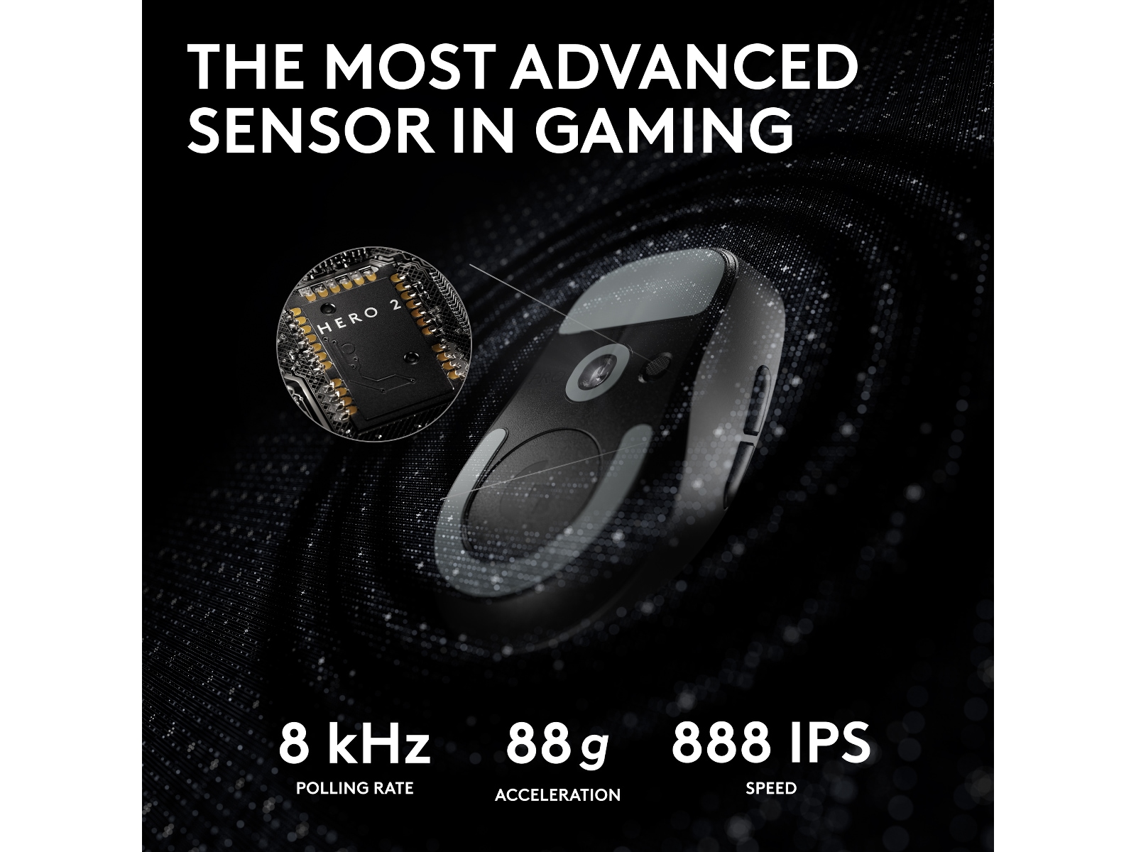 Logitech G Pro X Superlight 2 Lightspeed Trådløs Gamingmus (sort) Gamingmus