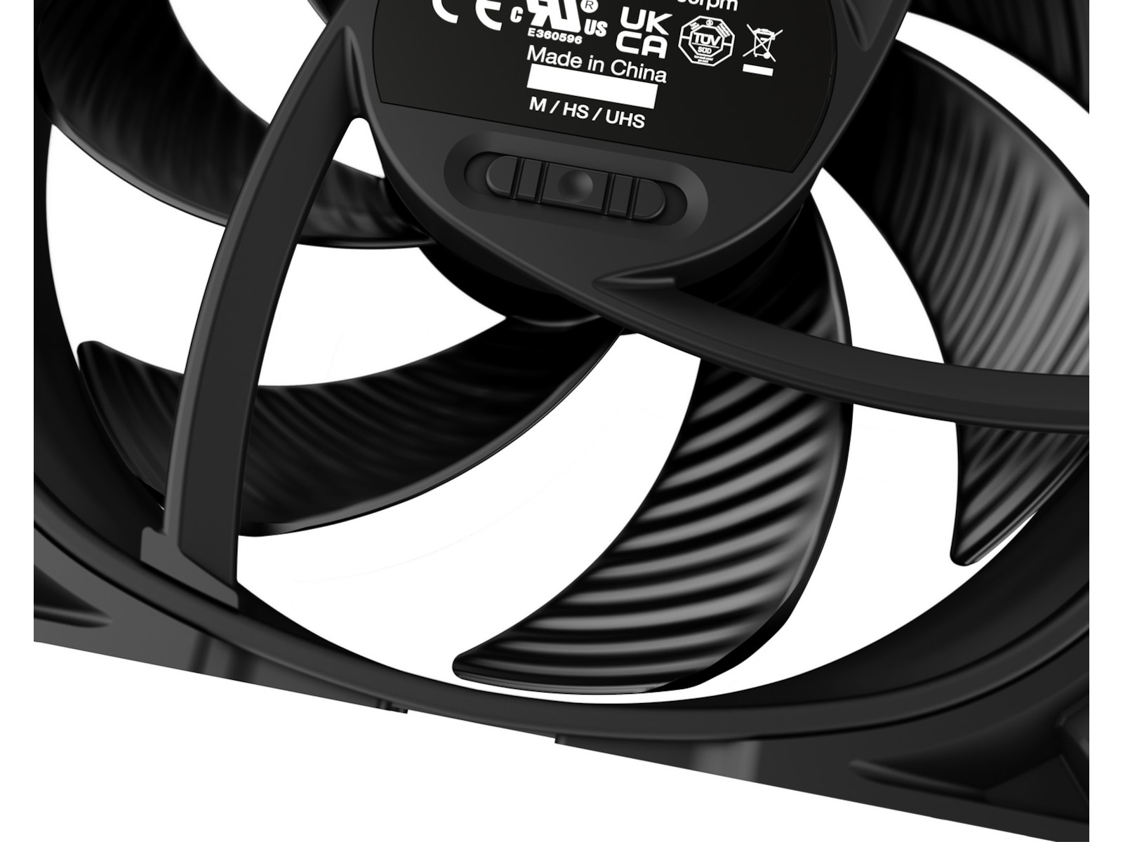 be quiet! Silent Wings Pro 4 140mm PWM Vifte (sort) Vifter