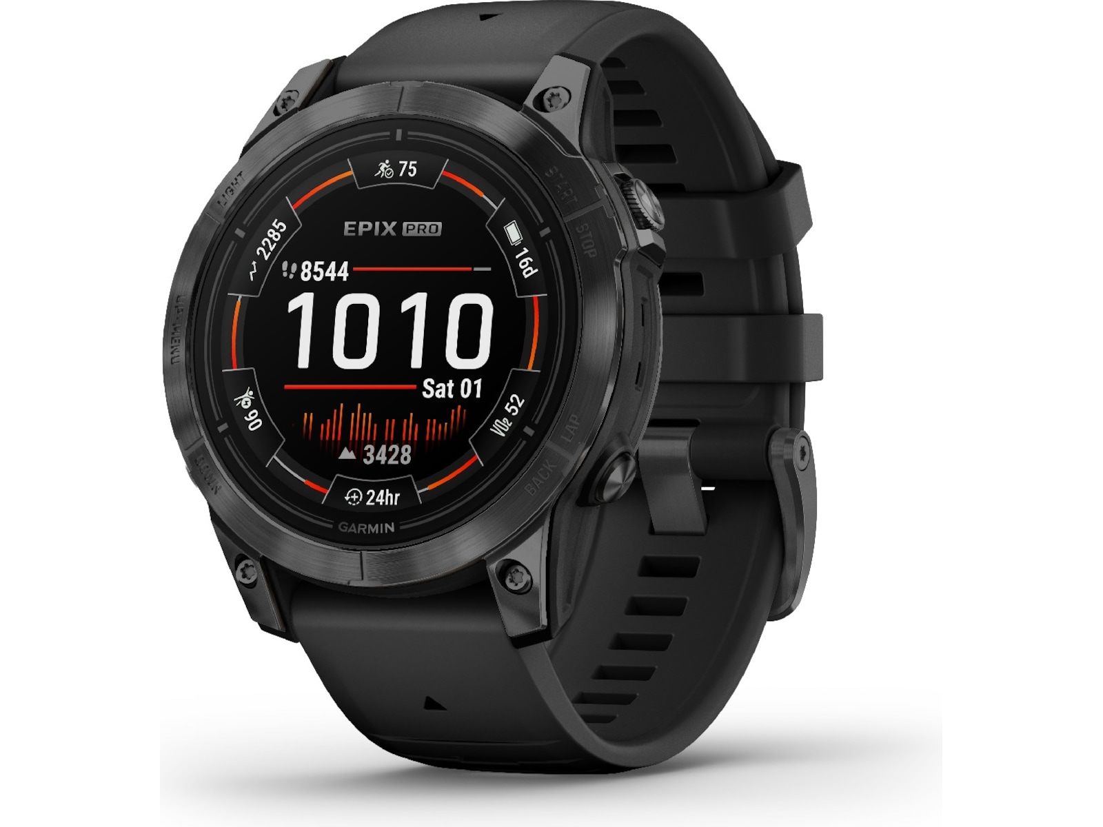 Garmin epix Pro (gen 2) 47mm GPS (slate gray/black) -B-Grade Demo klokker