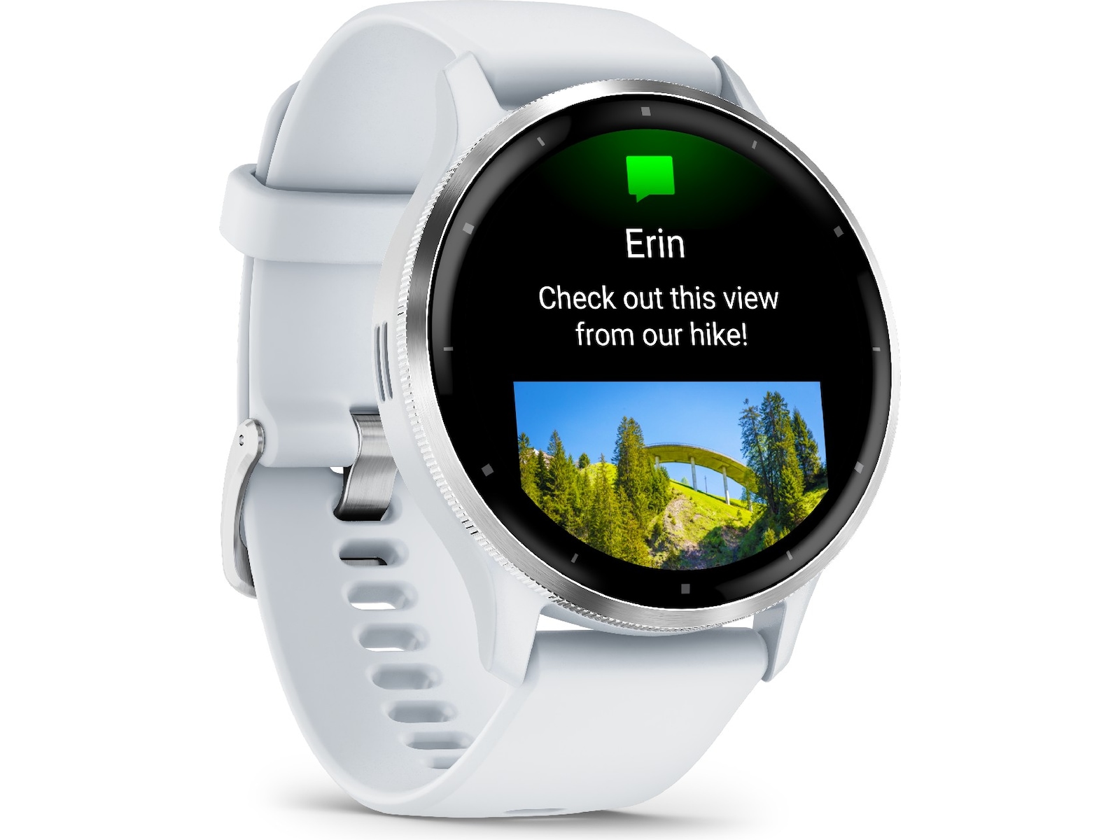 Garmin Venu 3 45mm GPS (whitestone/passivated) Smartklokker