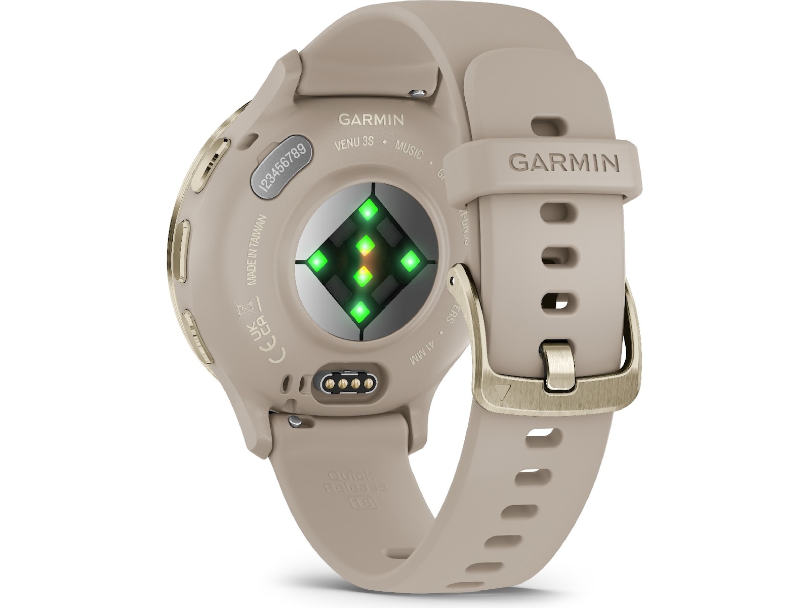 Garmin Venu 3S 41mm GPS (french gray/soft gold) Smartklokker