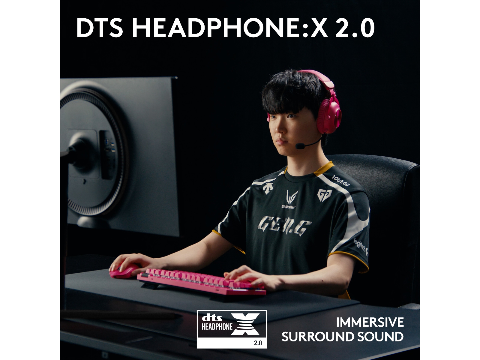 Logitech Pro X 2 Lightspeed Trådløst Gaming Headset (rosa) Gamingheadset