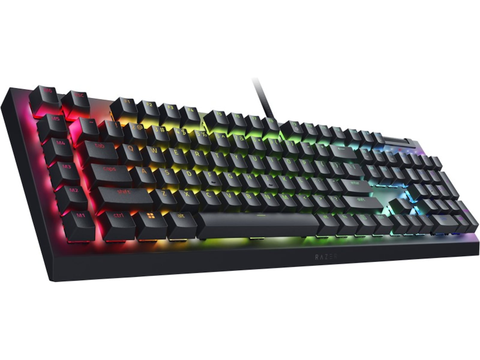 Razer Blackwidow V4 X Green Switch gamingtastatur (sort) Gamingtastatur