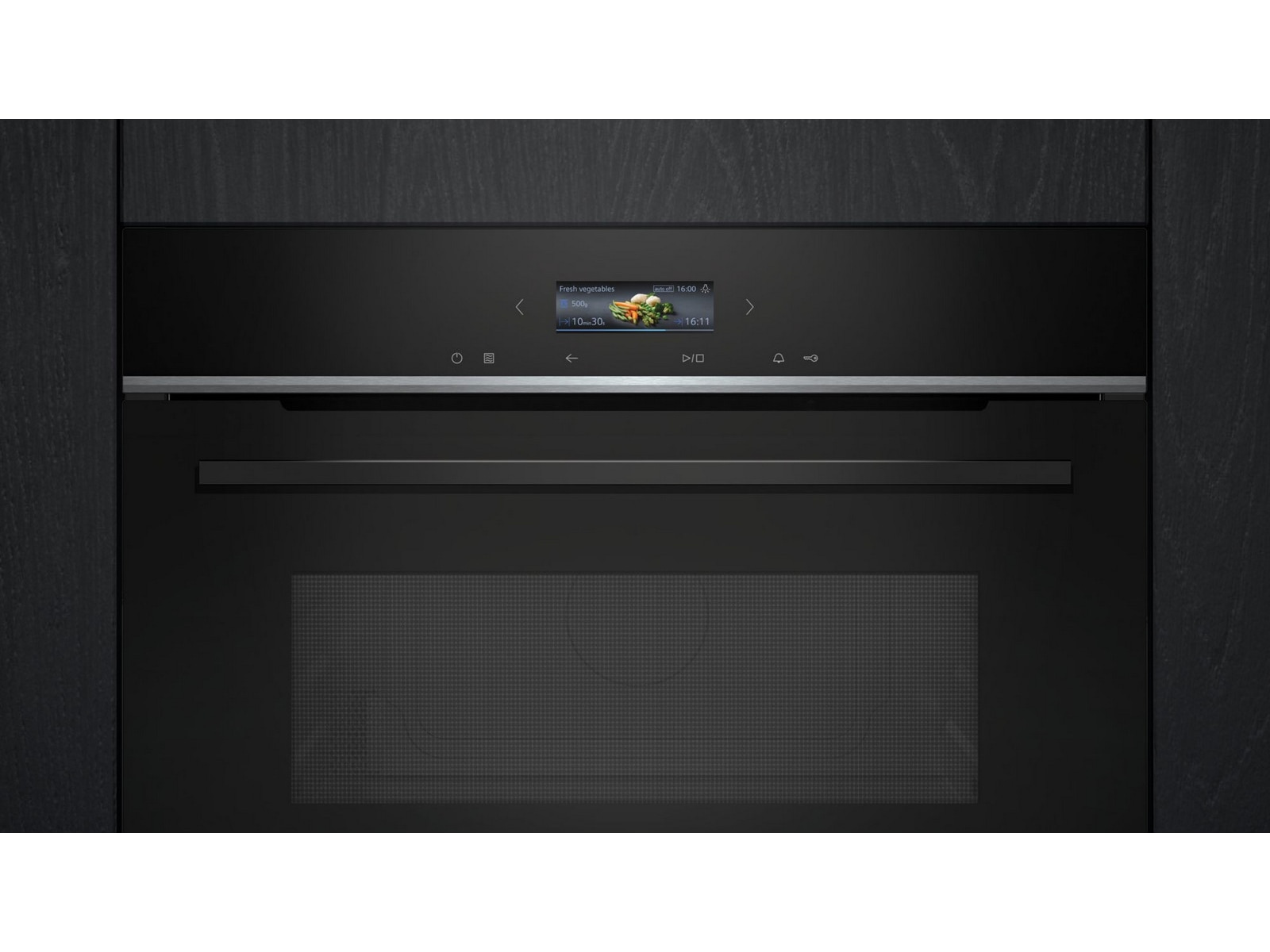 Siemens iQ700 CE732GXB1 Mikrobølgeovn (sort) Mikrobølgeovn