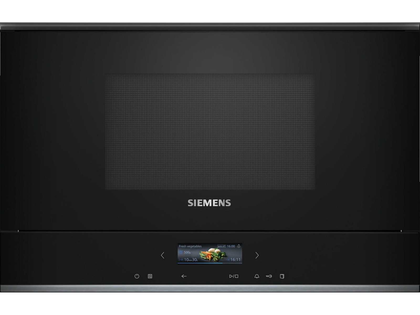 Siemens iQ700 BF722L1B1 Mikrobølgeovn (sort) Mikrobølgeovn