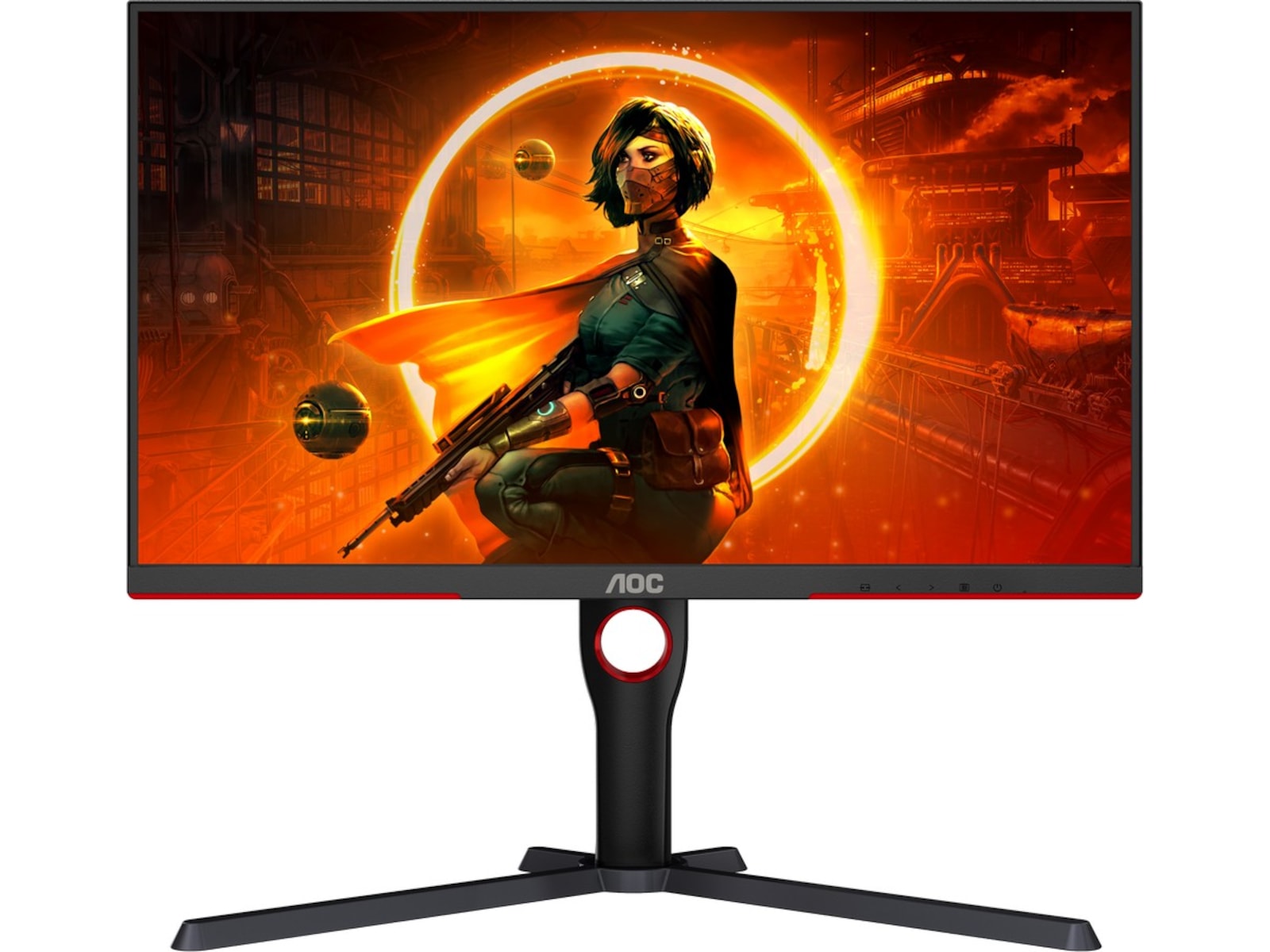 AOC 27" gamingskjerm Q27G3XMN 2560x1440 VA, 1ms, 180hz, Mini-led, 1000:1, FreeSync, 2xHDMI/DP