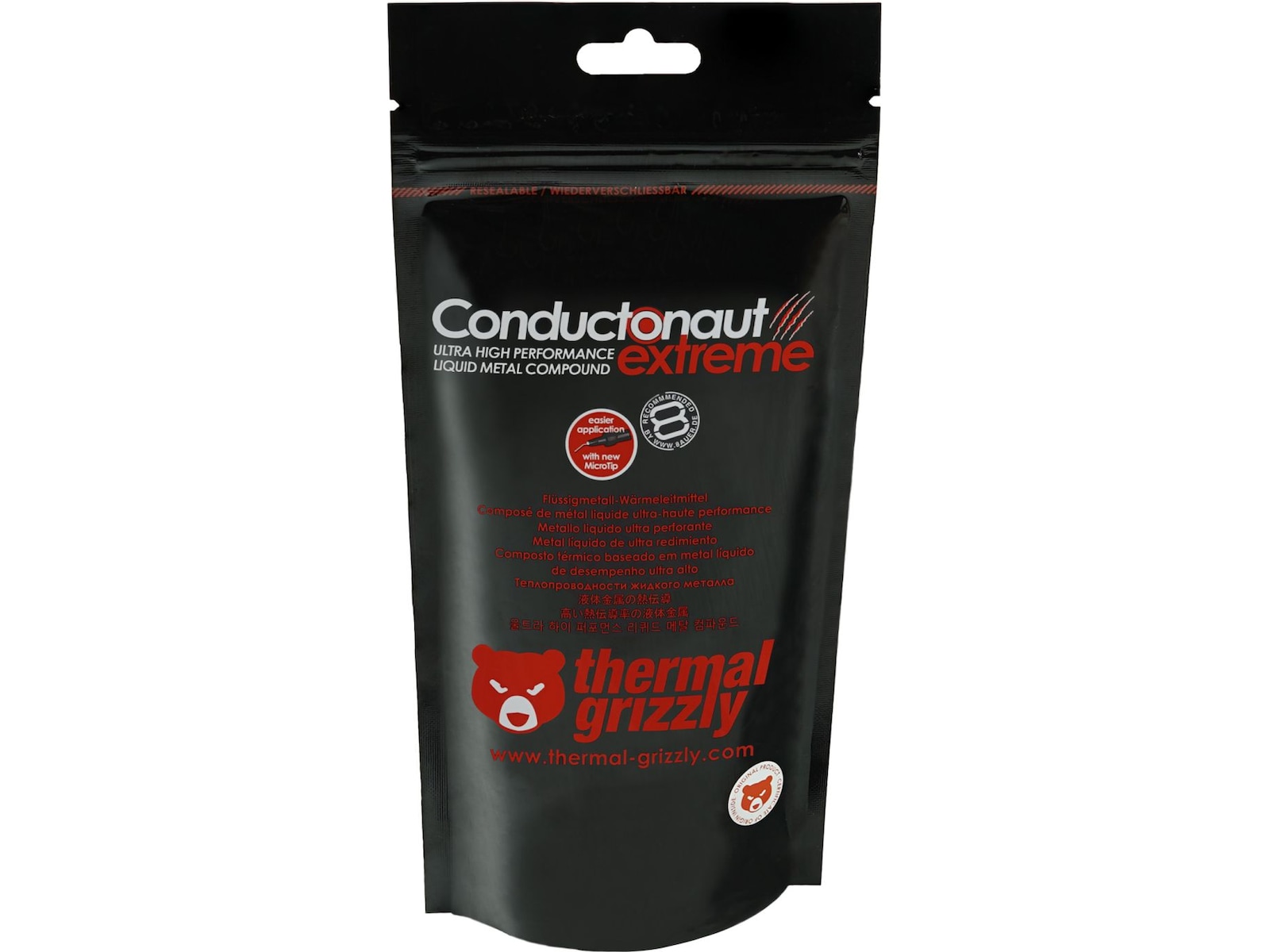 Thermal Grizzly Conductonaut Extreme 1g Kjølepasta Kjølepasta