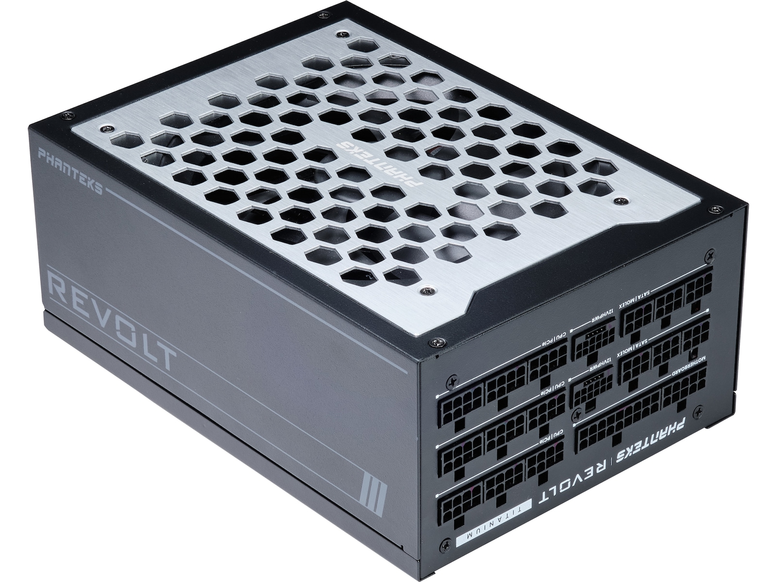 Phanteks Revolt 1000W Platinum PSU (sort) -B-Grade Demo annet i datautstyr