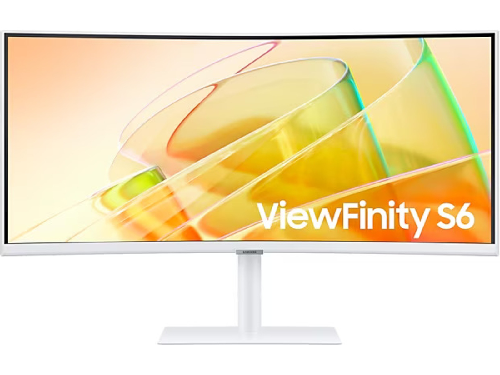 Samsung 34" Curved skjerm S34C650 (hvit) 3440x1440 VA, 100hz, 5ms, 3000:1, HDR10, HDMI/DP/USB-C(90w)