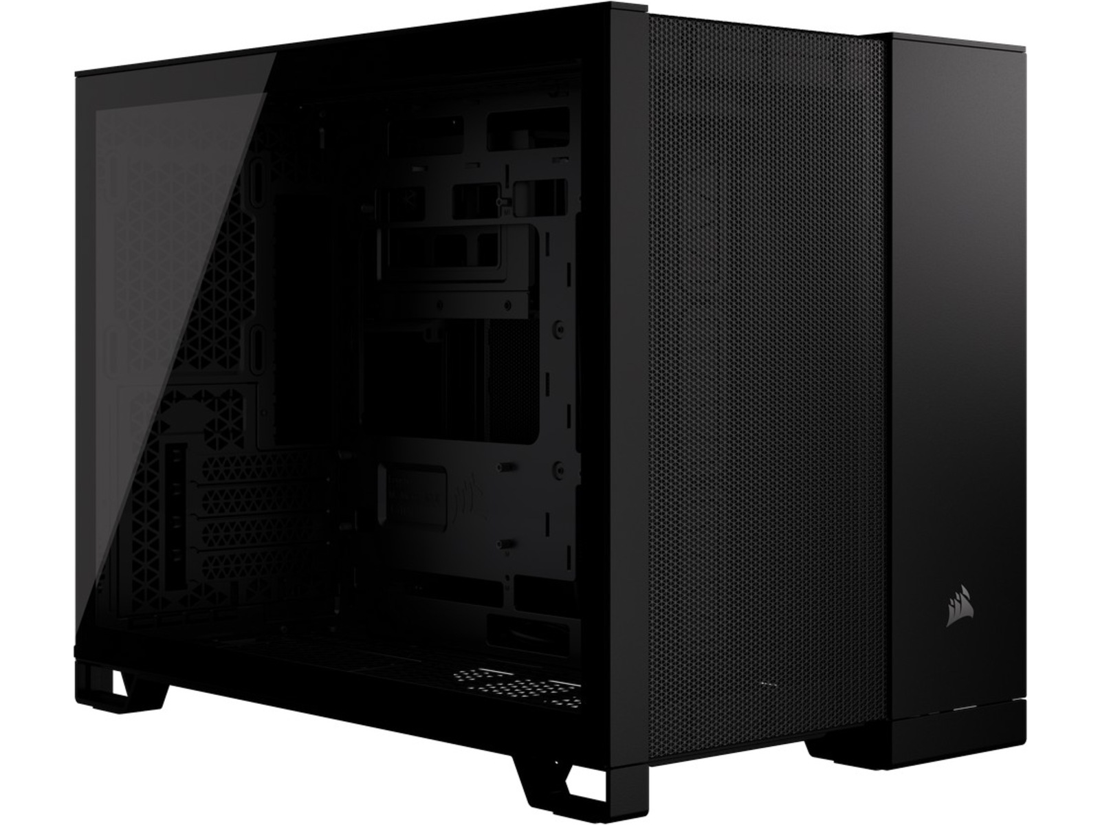 Corsair 2500D Airflow mATX Mid Tower (sort) Mini-ITX, Micro-ATX, Steel, Tempered Glass