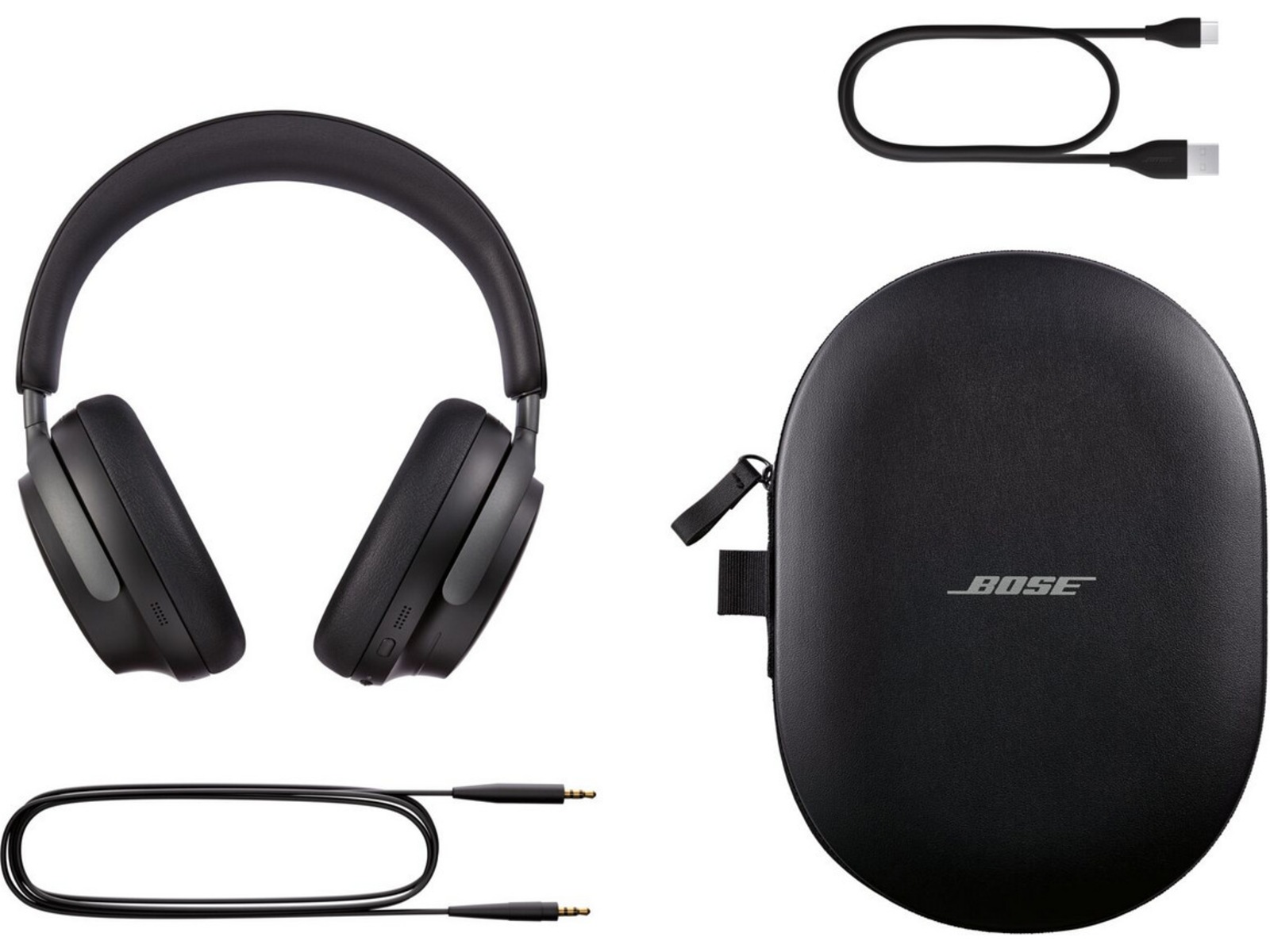 Bose QuietComfort Ultra trådløse hodetelefoner, Over-Ear (sort) -B-Grade Demo headset