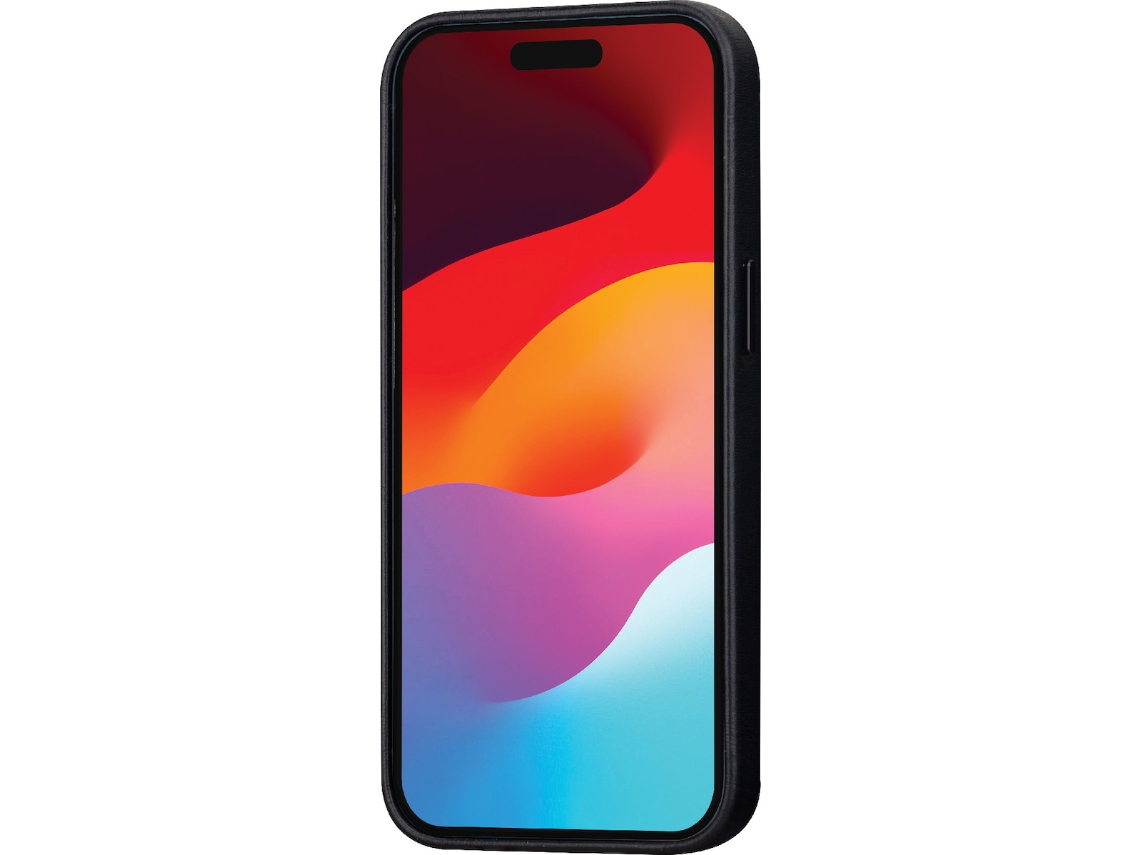 dbramante1928 iPhone 15 Plus Roskilde skinndeksel (sort) Mobildeksel