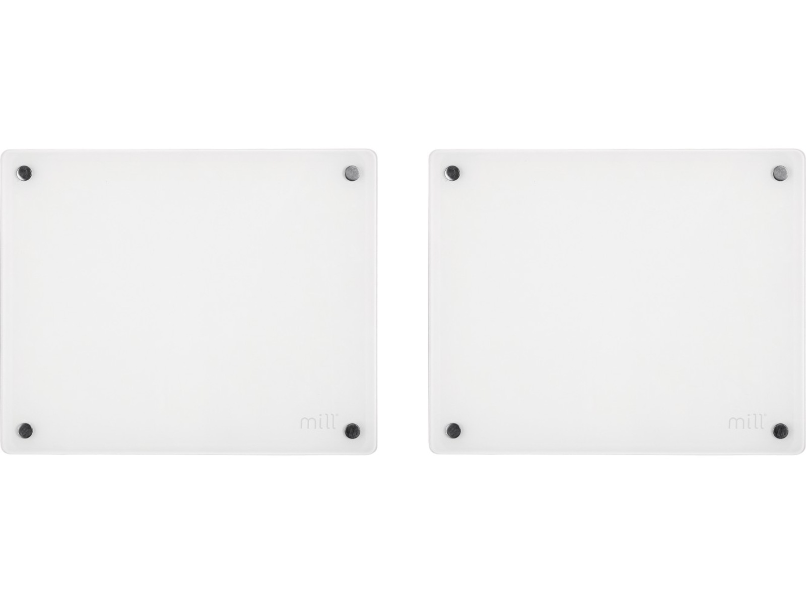 Mill Glass MB250 Panelovn 250W (hvit) 2-pack Panelovner