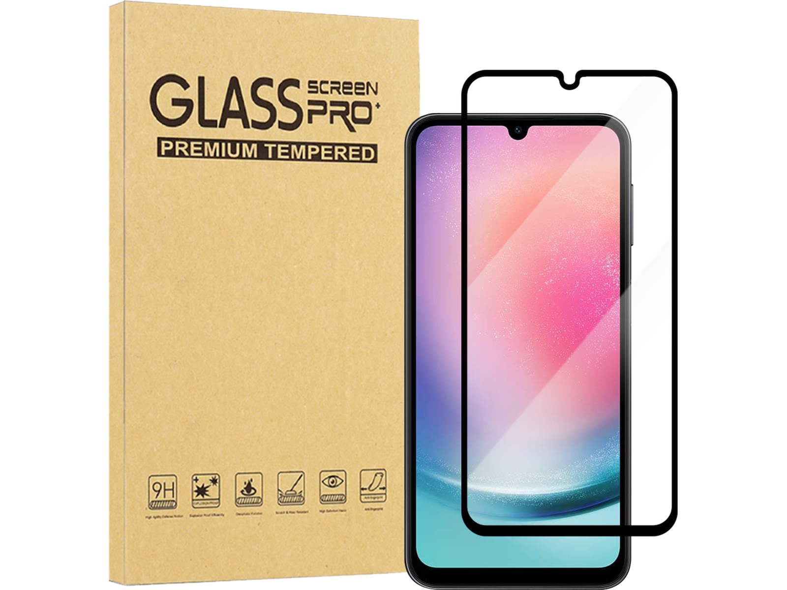 iiglo Samsung Galaxy A25 Skjermbeskytter Skjermbeskytter