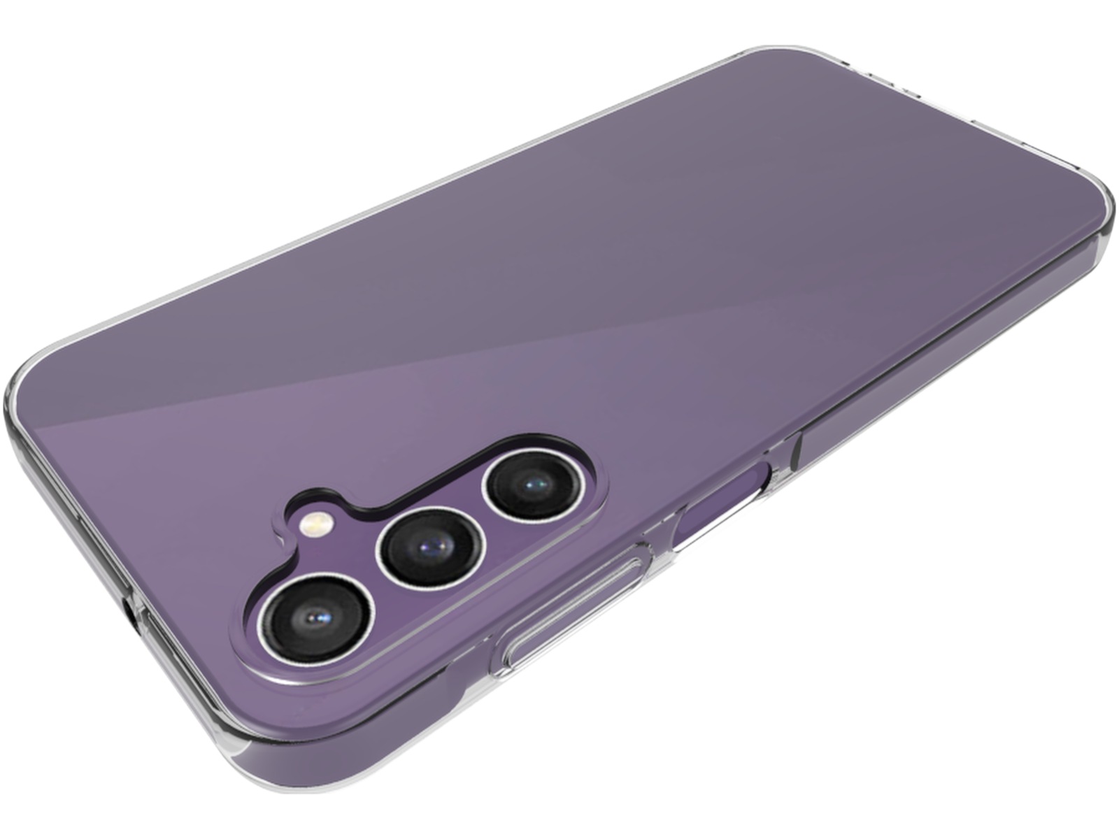 iiglo Samsung Galaxy A25 Silikondeksel (gjennomsiktig) Mobildeksel