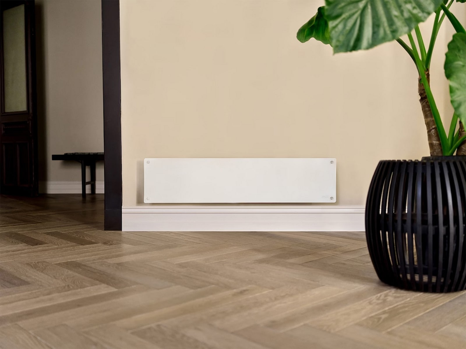 Mill Glass WiFi Gen 3 panelovn 850W (hvit) 2-pack Panelovner