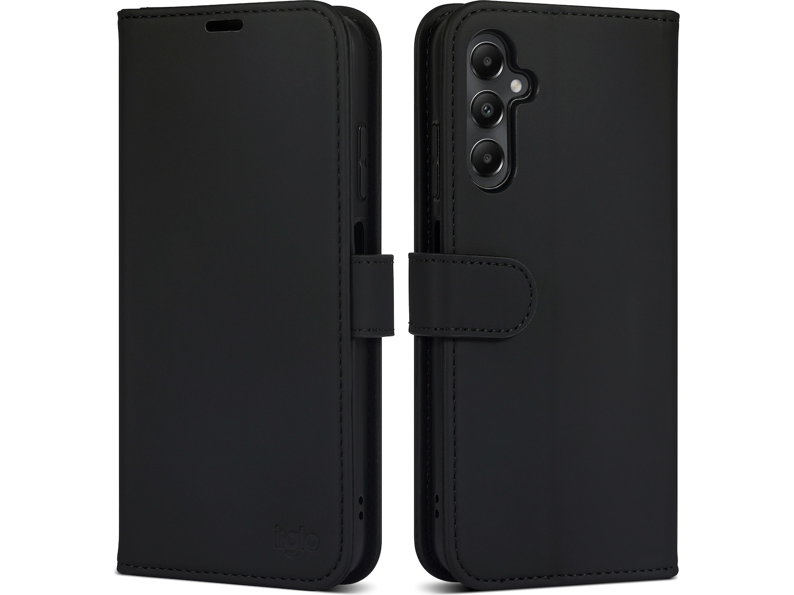 iiglo Galaxy A05S Lommebokdeksel (sort) Mobildeksel