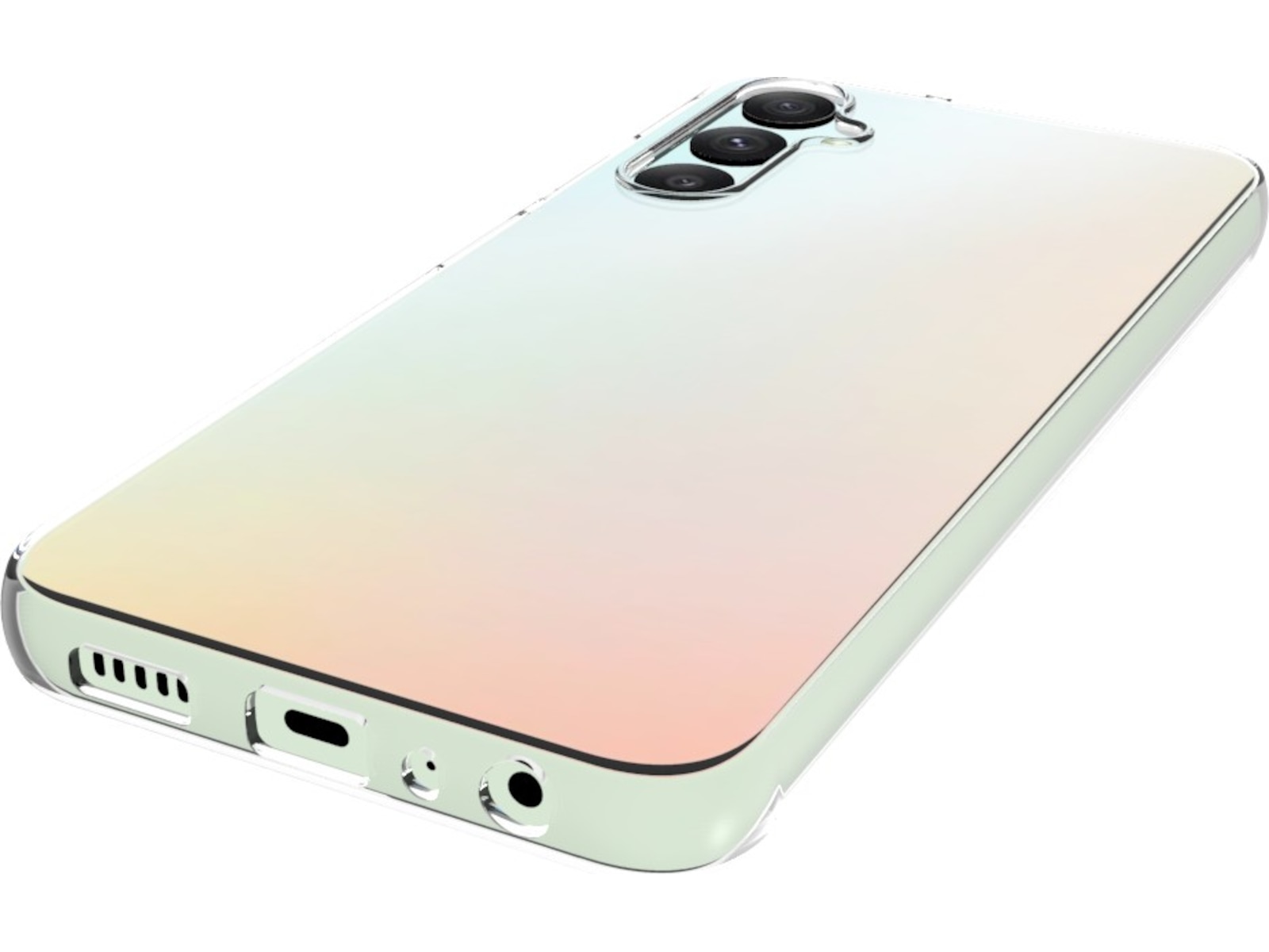 iiglo Galaxy A05S Silikondeksel (gjennomsiktig) Mobildeksel