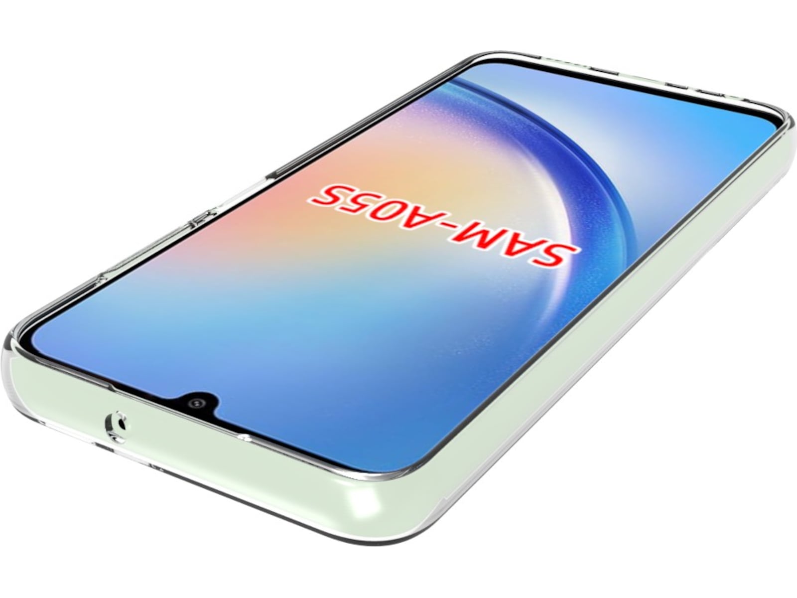 iiglo Galaxy A05S Silikondeksel (gjennomsiktig) Mobildeksel