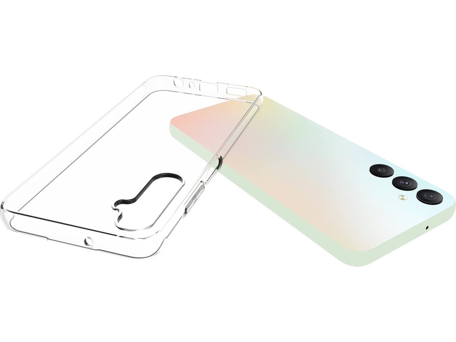 iiglo Galaxy A05S Silikondeksel (gjennomsiktig) Mobildeksel