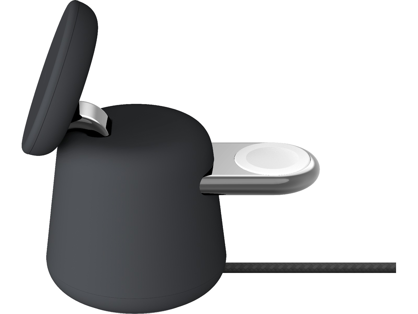 Belkin Boost Charge Pro 2-i-1 15W Trådløs ladestasjon (charcoal) Trådløs lader
