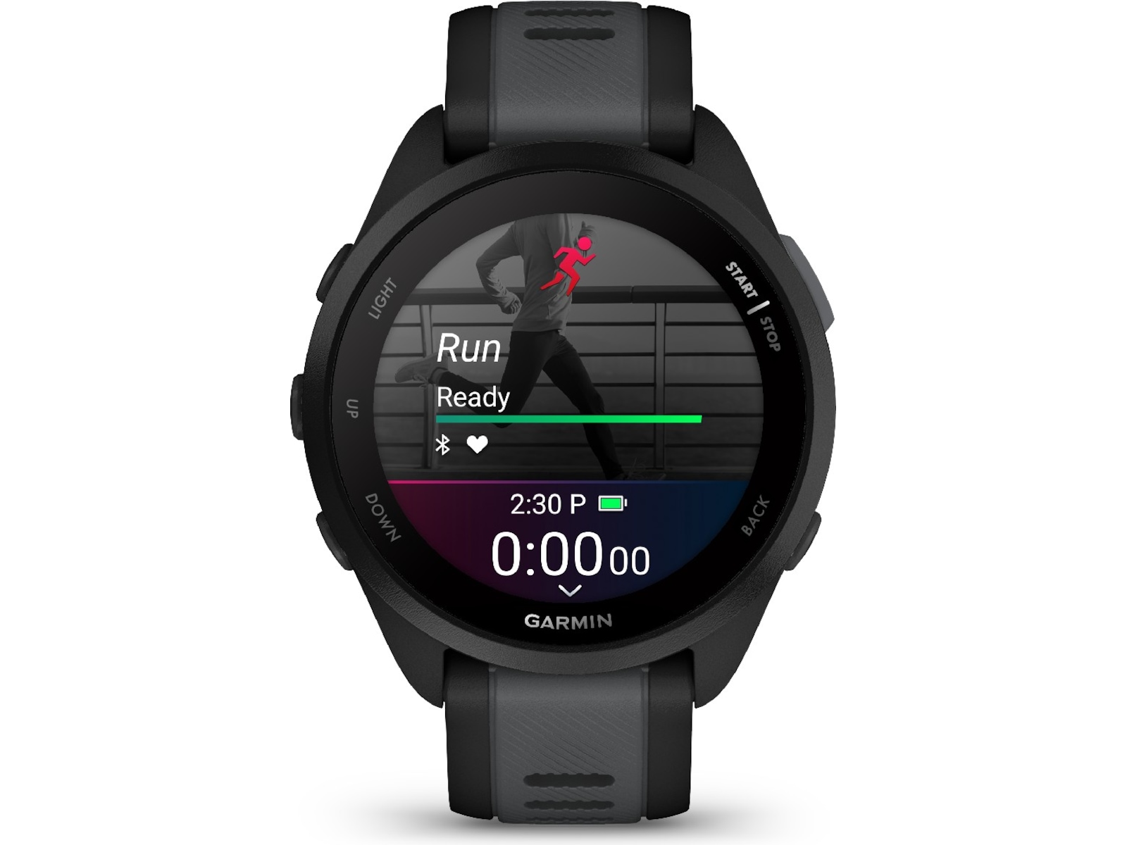 Garmin Forerunner 165 43mm GPS (black/slate gray) Smartklokker